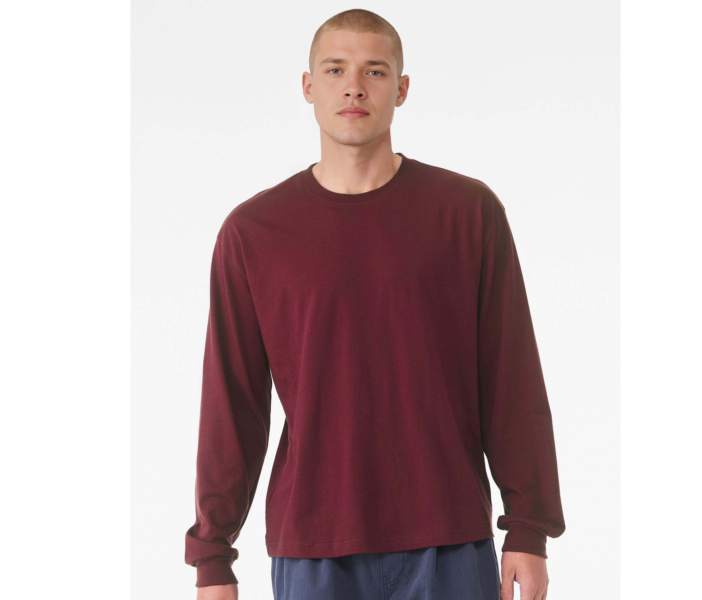 UNISEX HEAVY BOXY LONG SLEEVE TEE