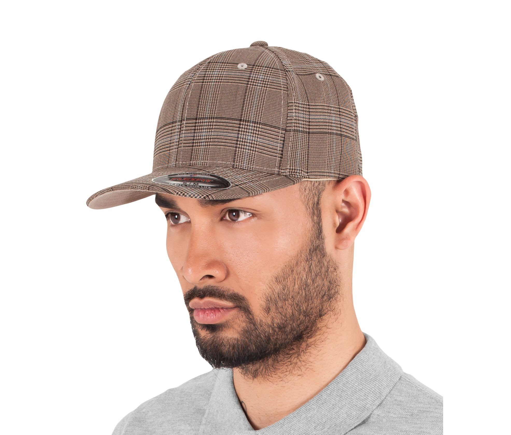 FLEXFIT GLEN CHECK CAP