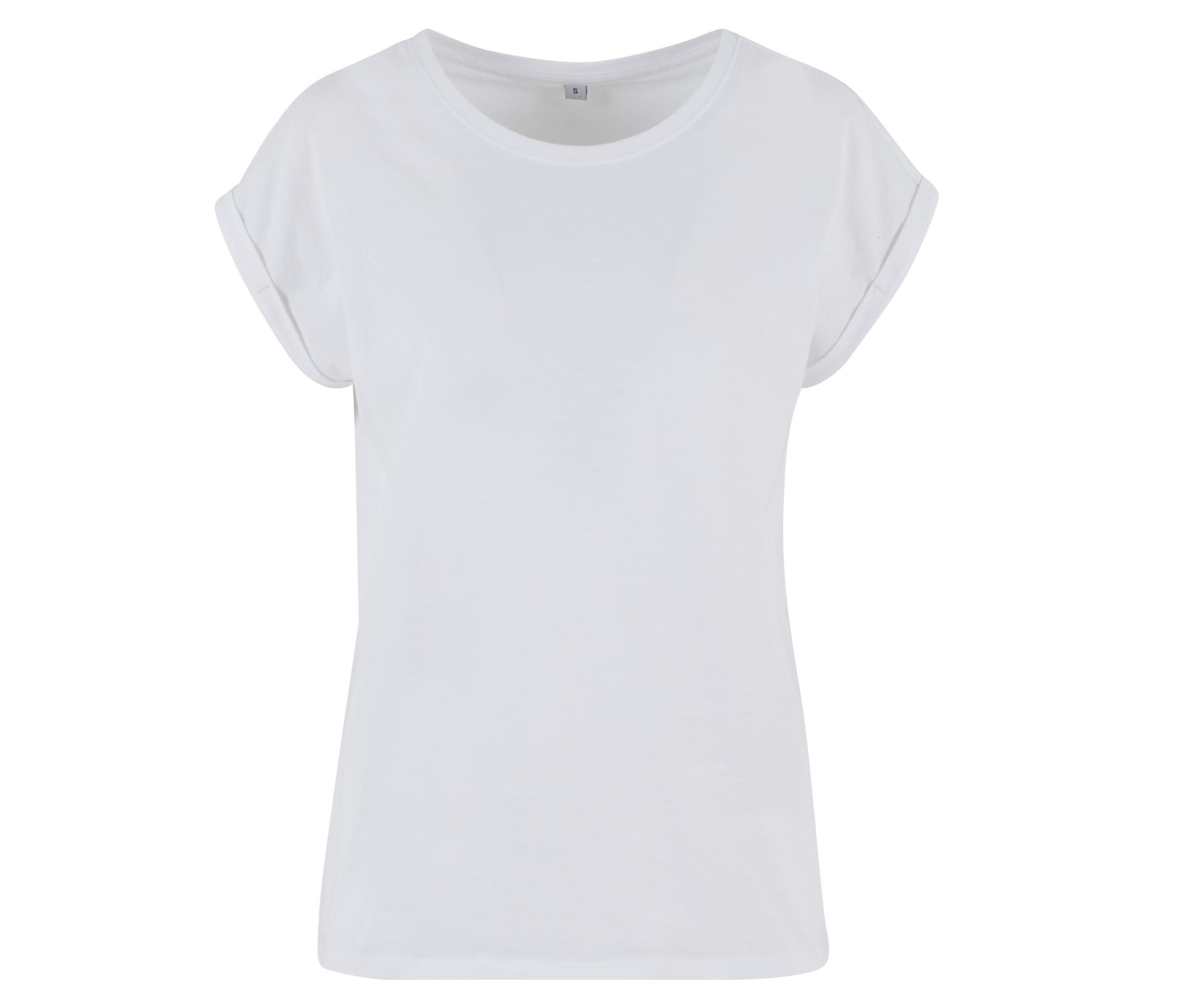 LADIES REGULAR EXTENDED SHOULDER TEE