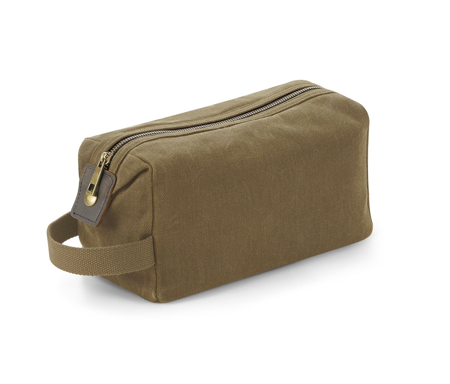 HERITAGE WAXED CANVAS WASH BAG