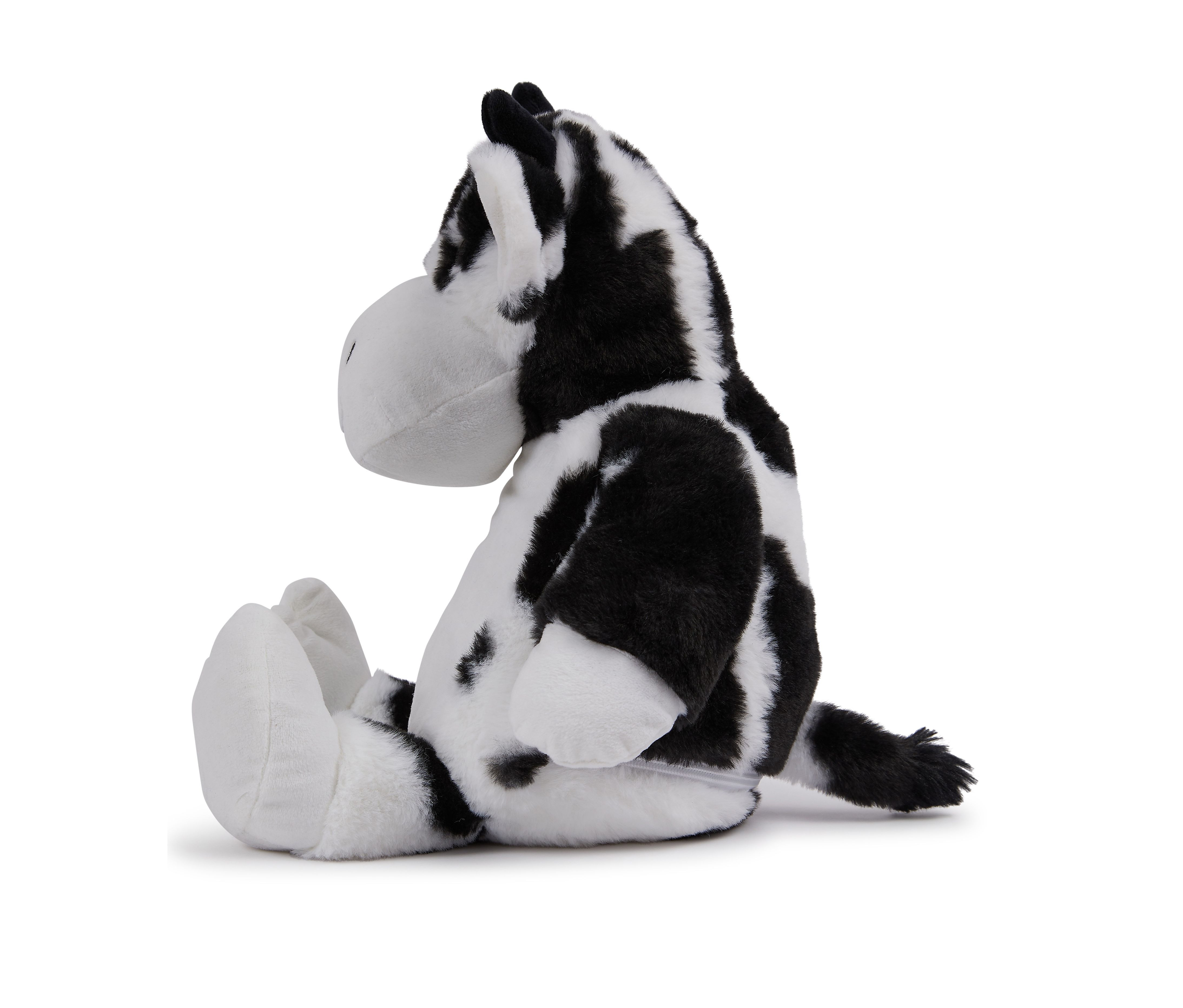 ZIPPPIE BLACK AND WHITE COW