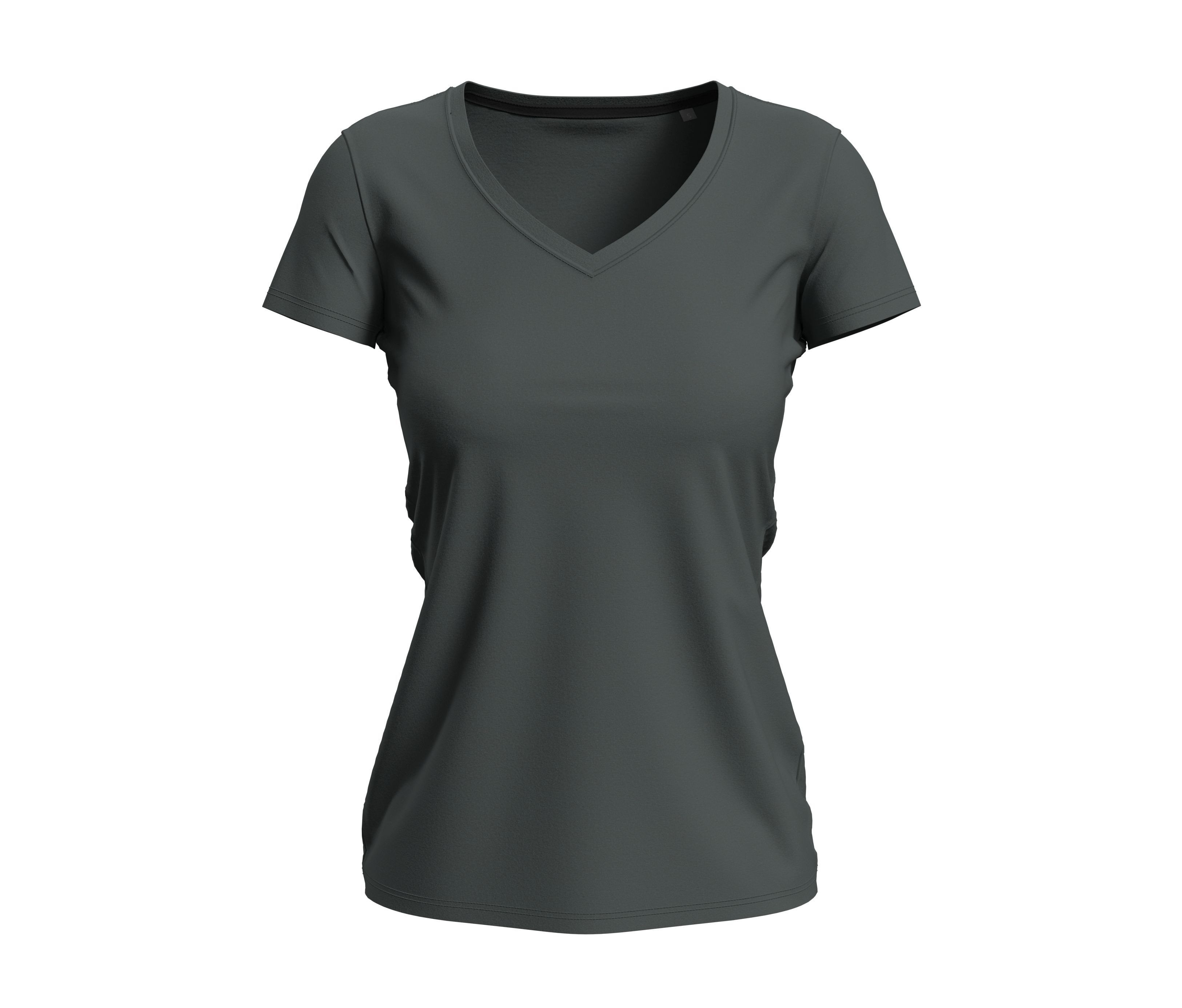 STRETCH-T V-NECK