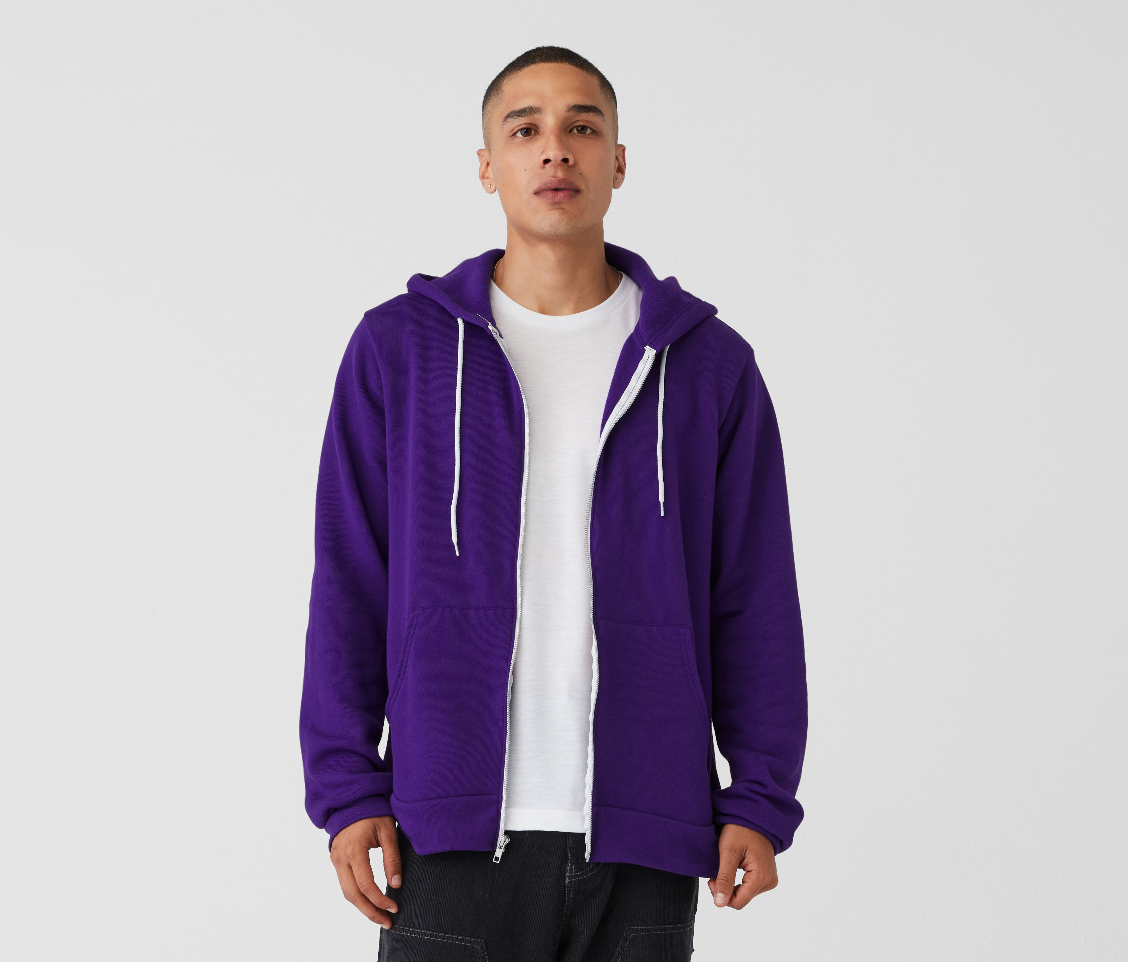 UNISEX FLEECE FULL-ZIP HOODIE
