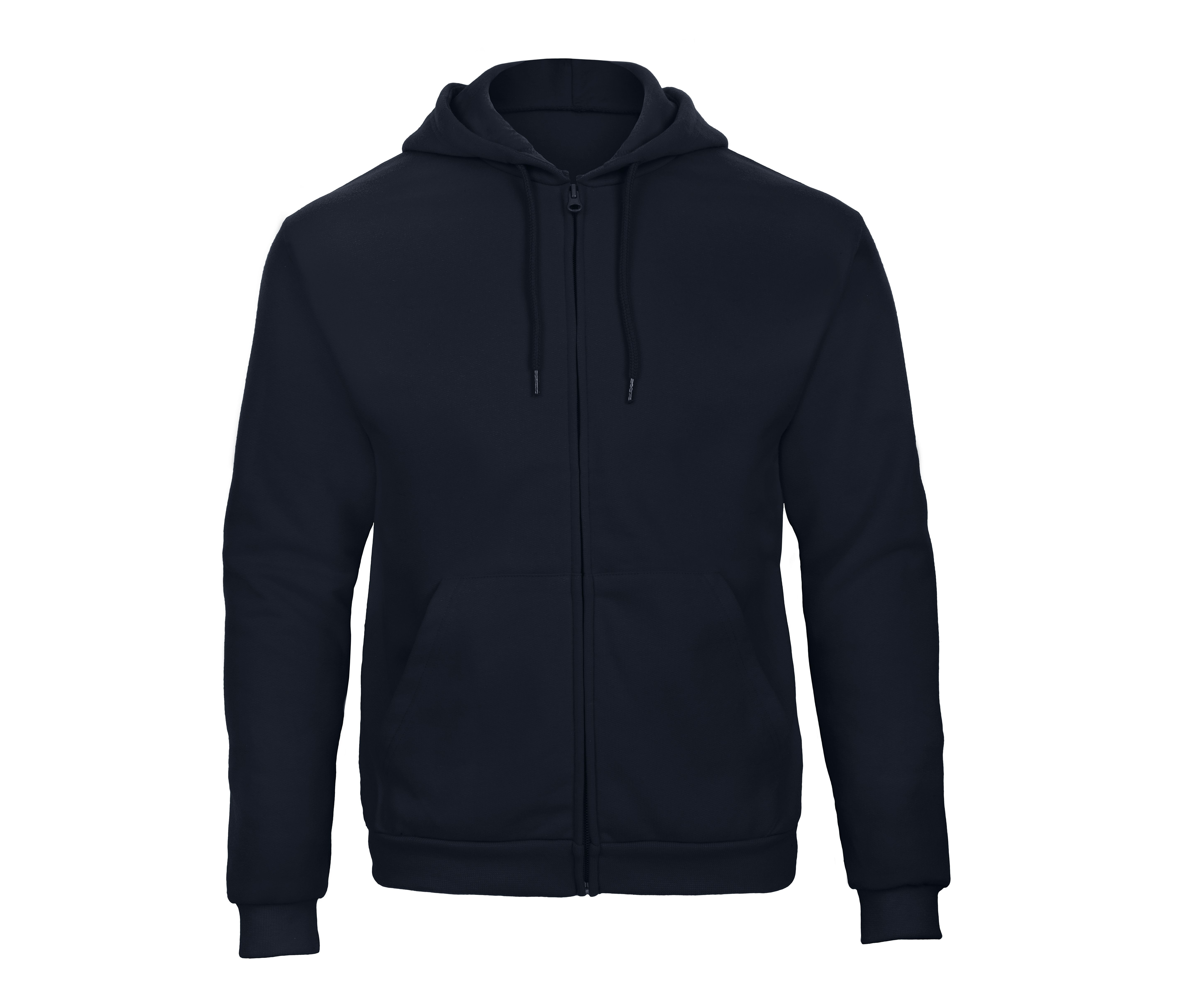 FULL ZIP HOODED SWEATSHIRT ID205 50/50
