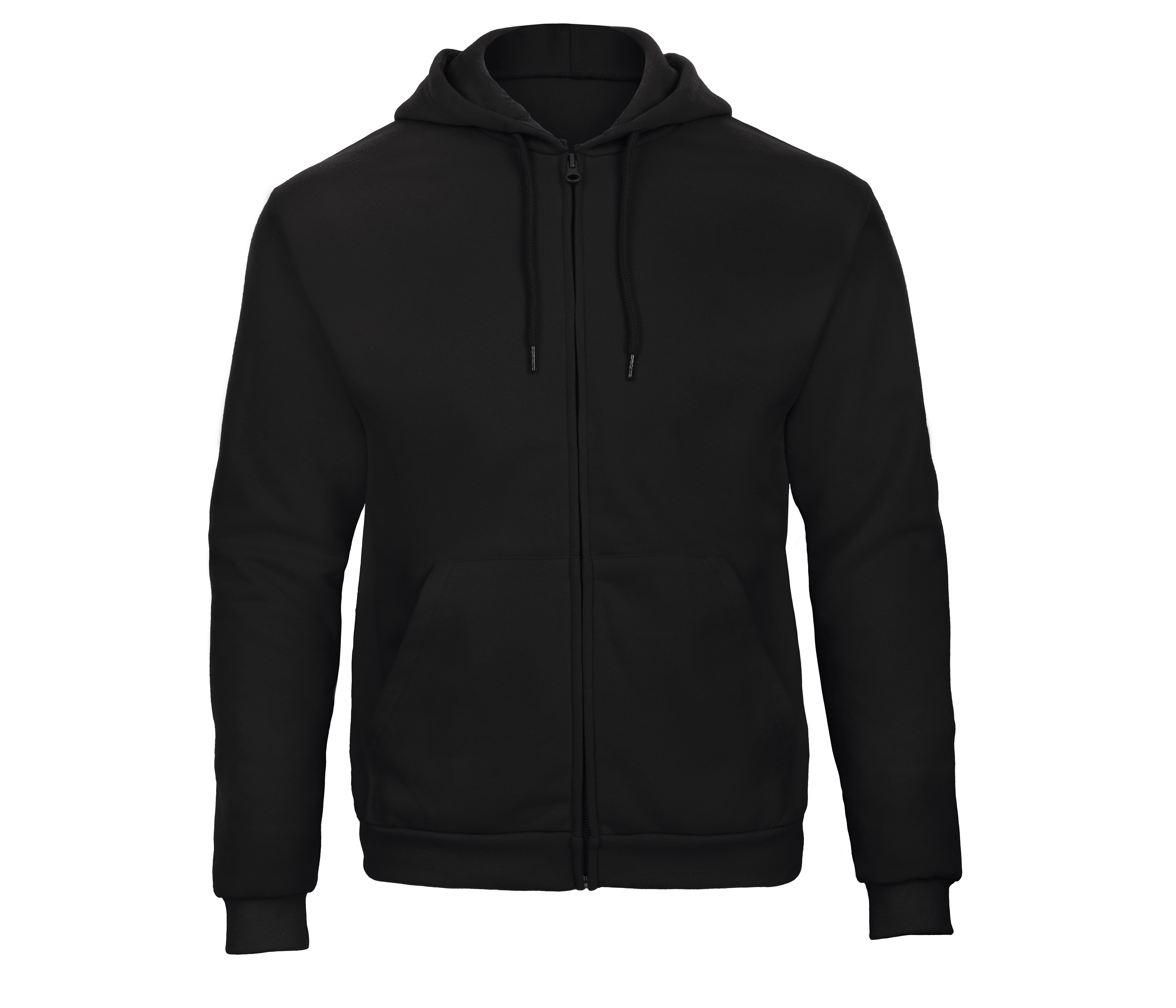 FULL ZIP HOODED SWEATSHIRT ID205 50/50
