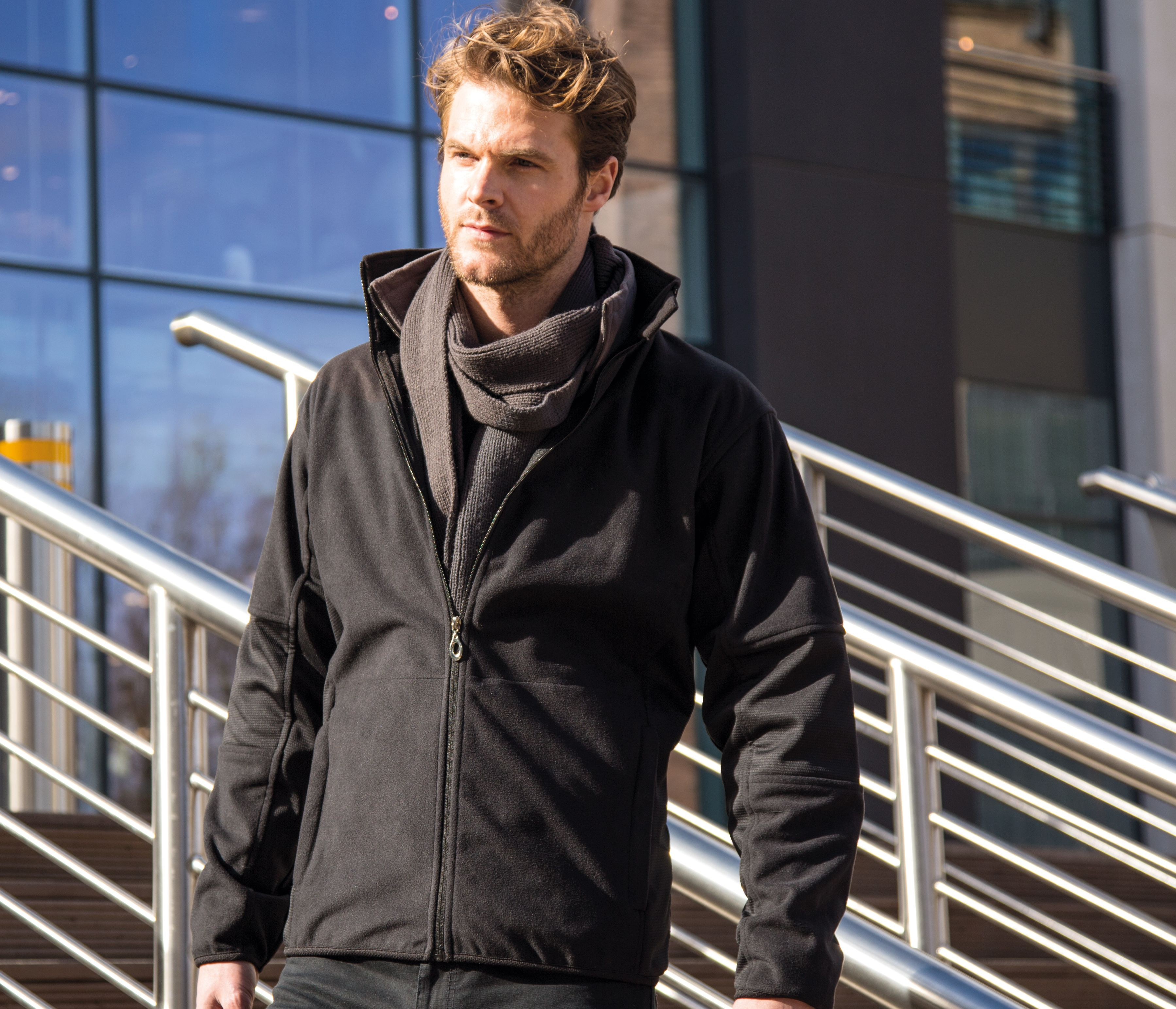 OSAKA COMBED PILE SOFTSHELL JACKET