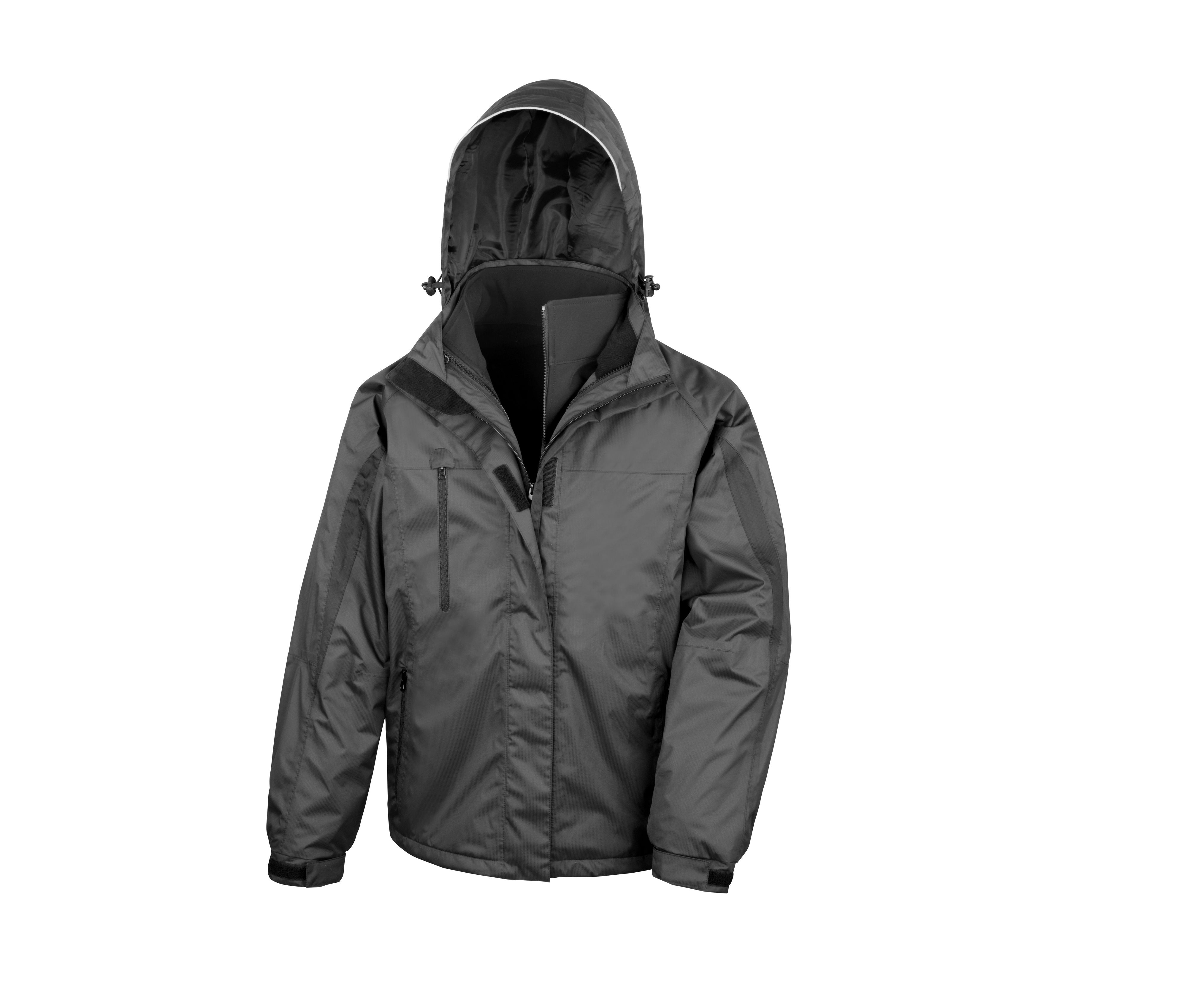 MENS 3-IN-1 JOURNEY JACKET WITH SOFTSHELL INNER