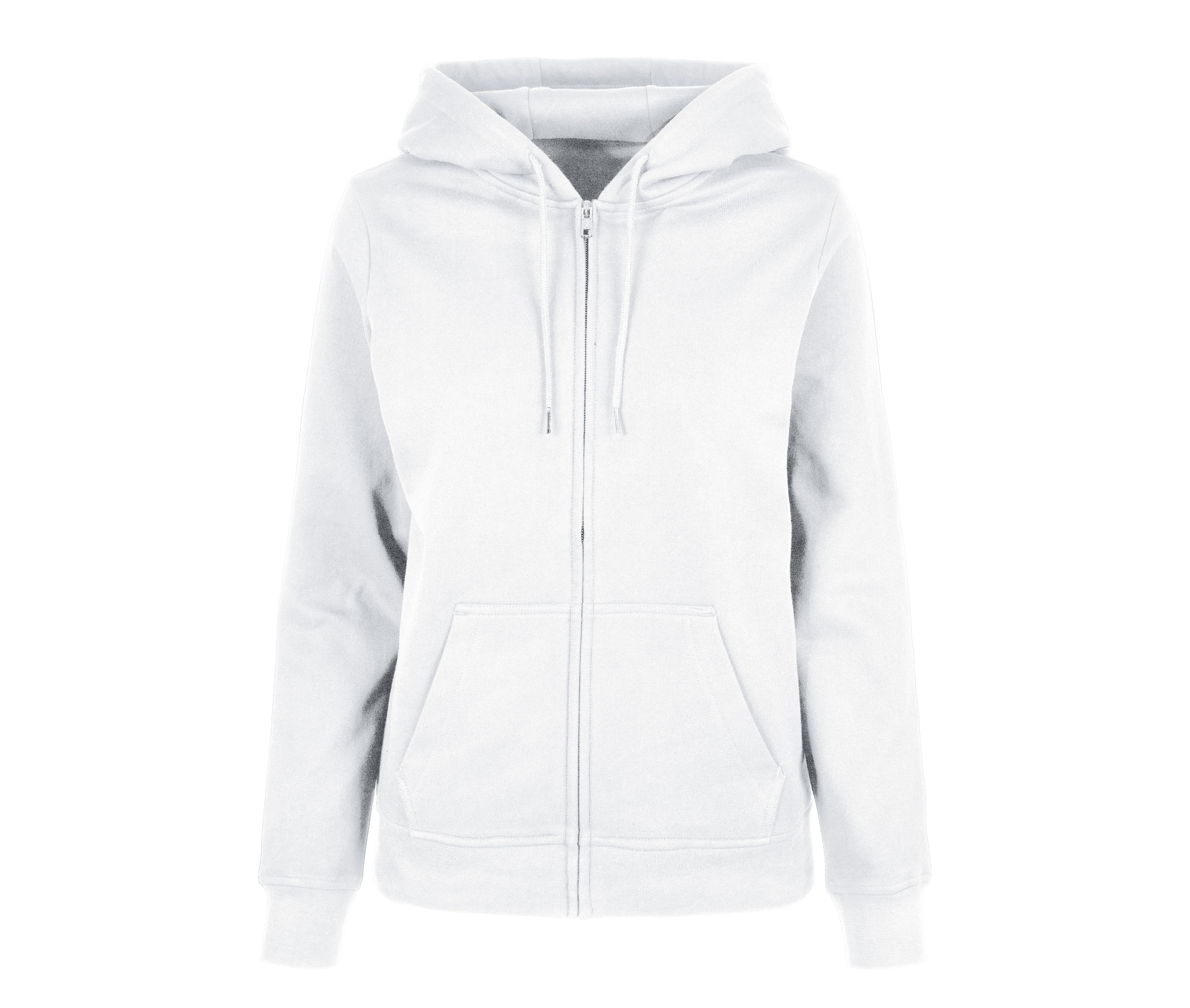 LADIES BASIC ZIP HOODY
