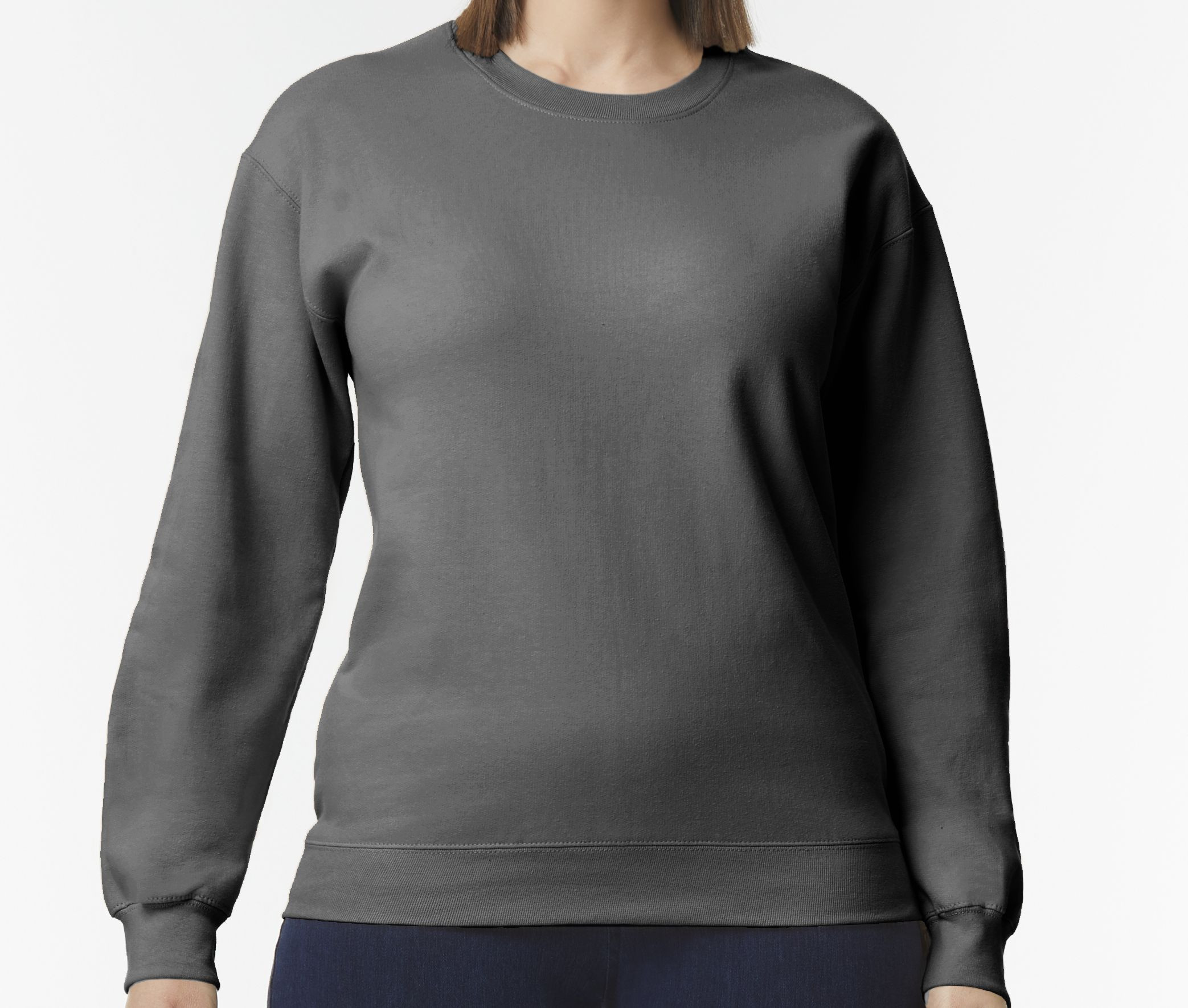 SOFTSTYLE MIDWEIGHT FLEECE ADULT CREWNECK