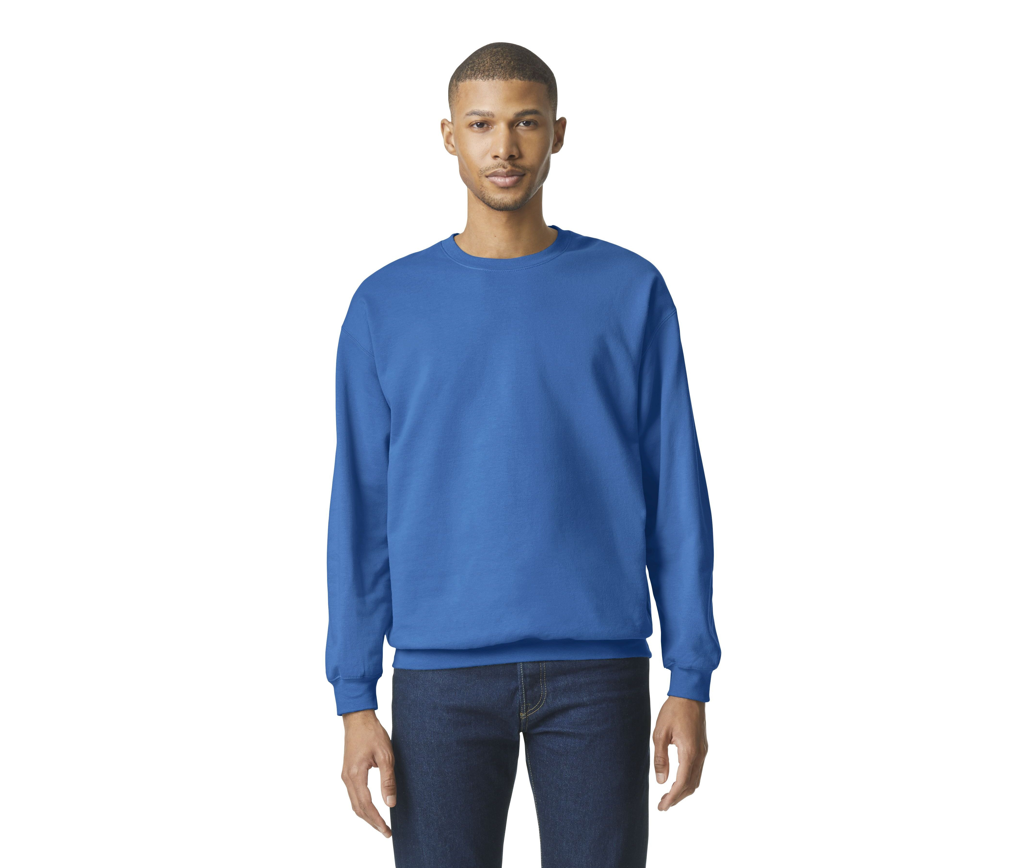 SOFTSTYLE MIDWEIGHT FLEECE ADULT CREWNECK