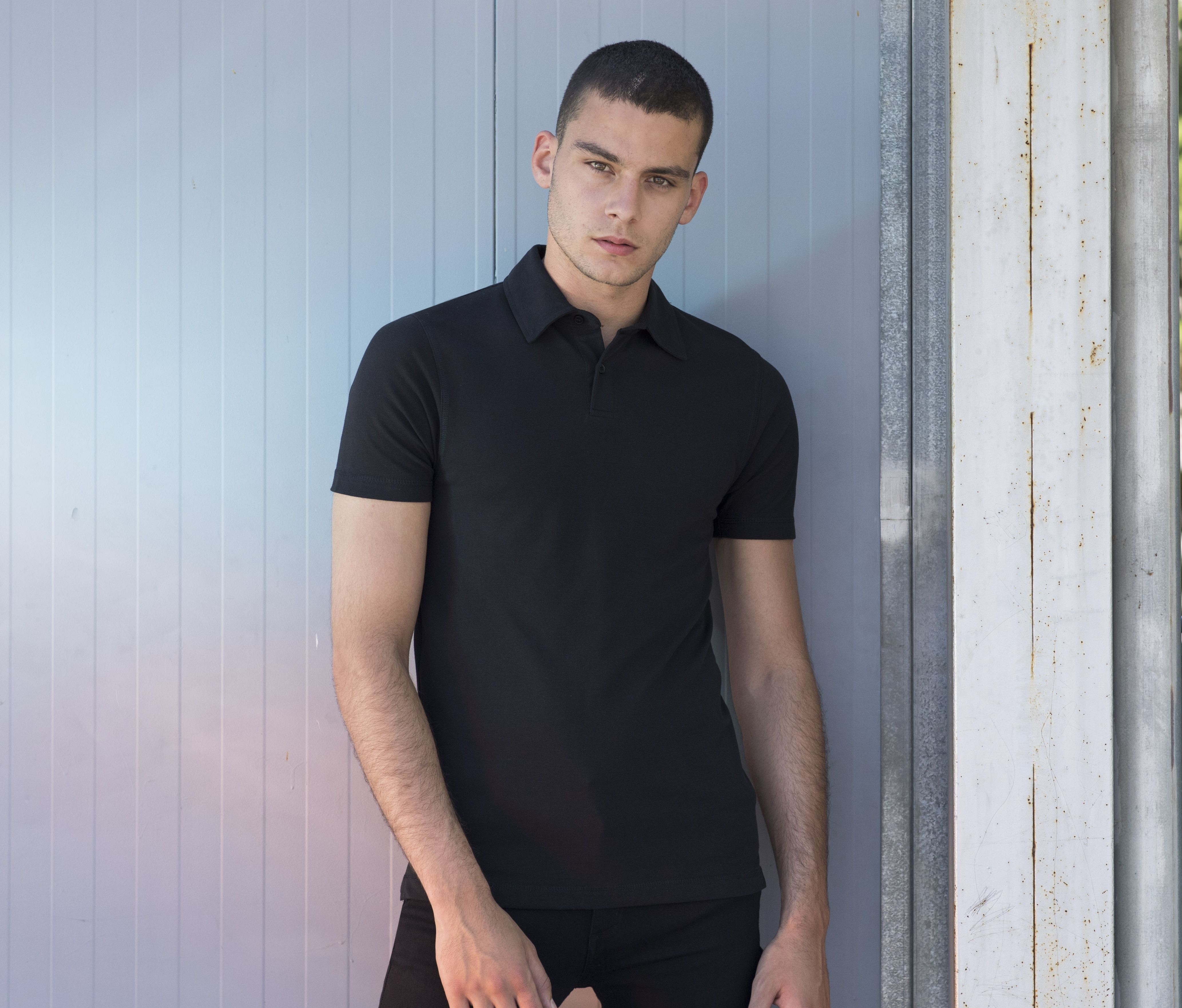 MEN'S SHORT SLEEVED STRETCH POLO