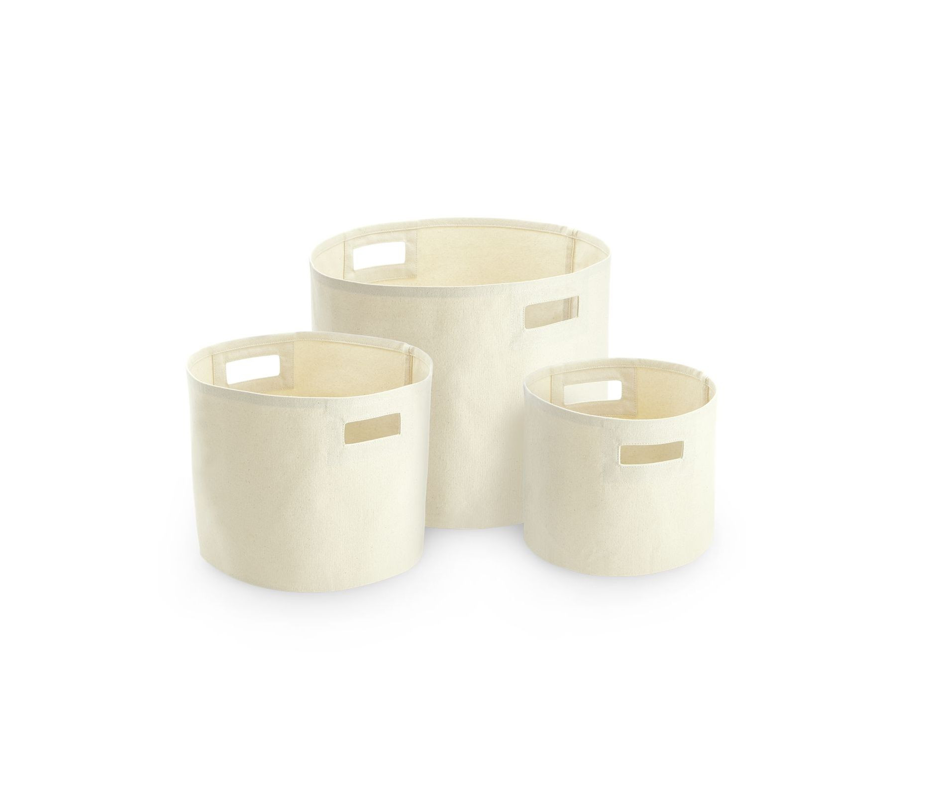 CANVAS STORAGE TUBS