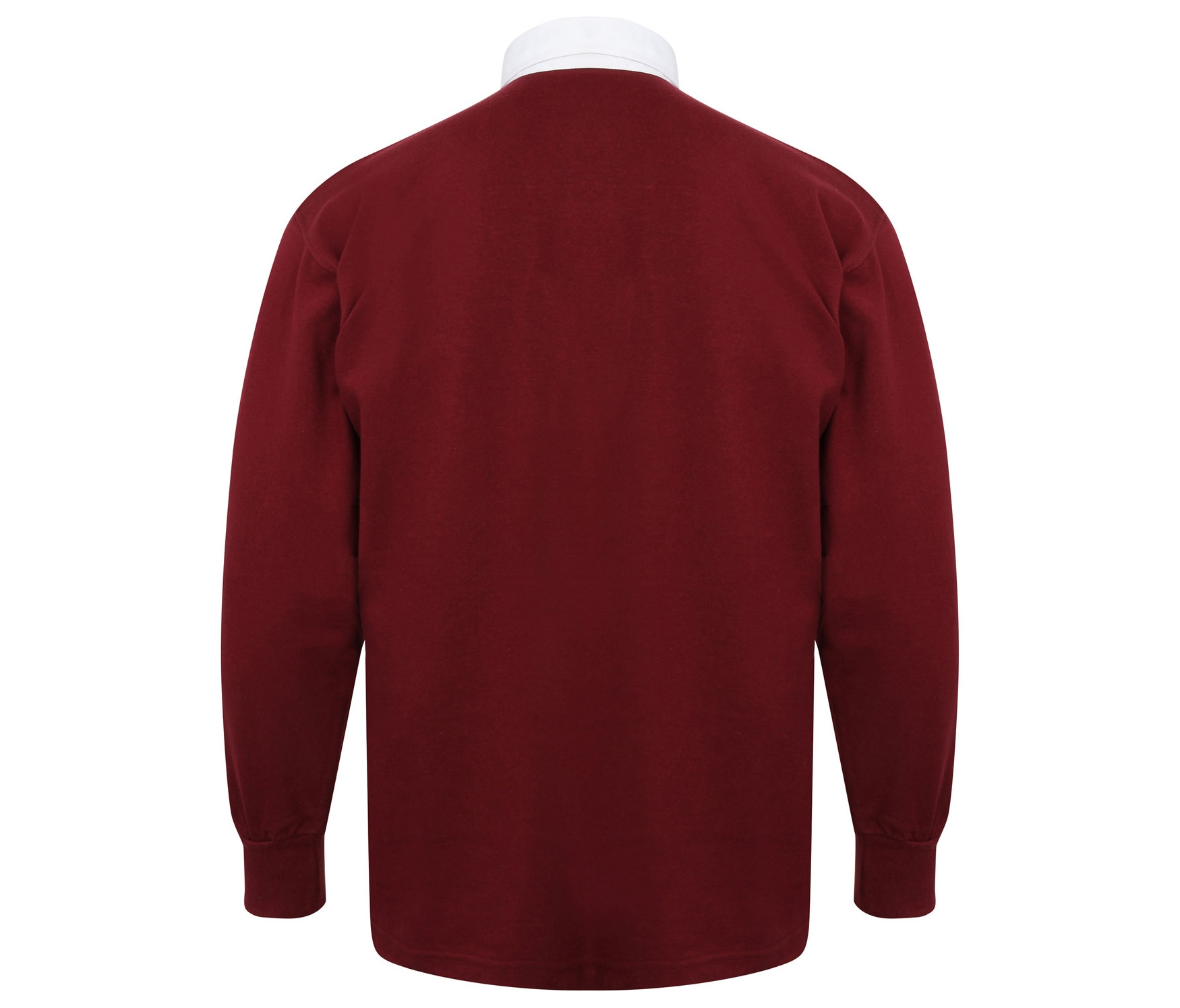 MEN'S LONG SLEEVED PLAIN RUGBY SHIRT