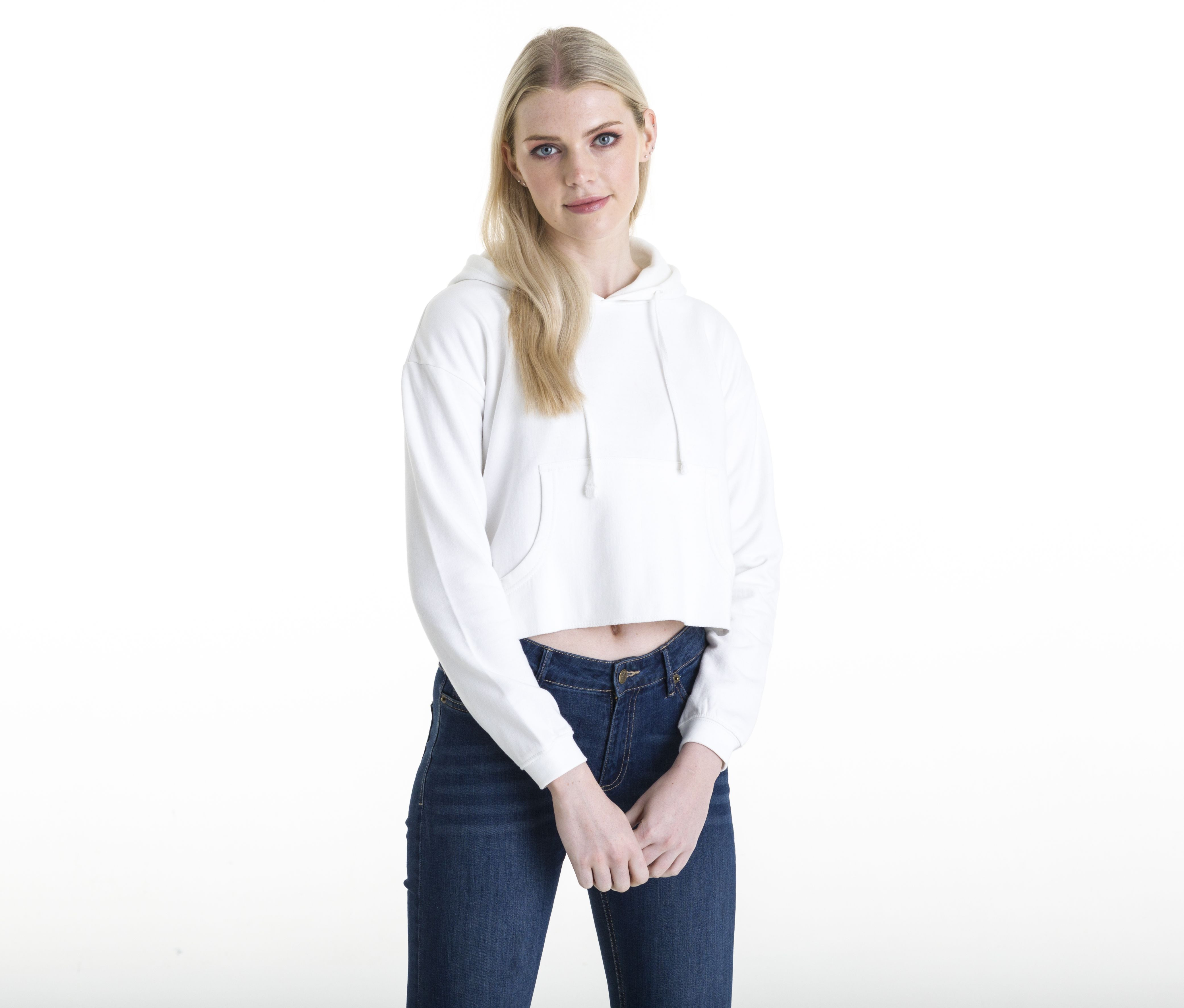 GIRLIE CROPPED HOODIE