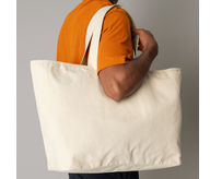 OVERSIZED HEAVY DUTY CANVAS TOTE BAG