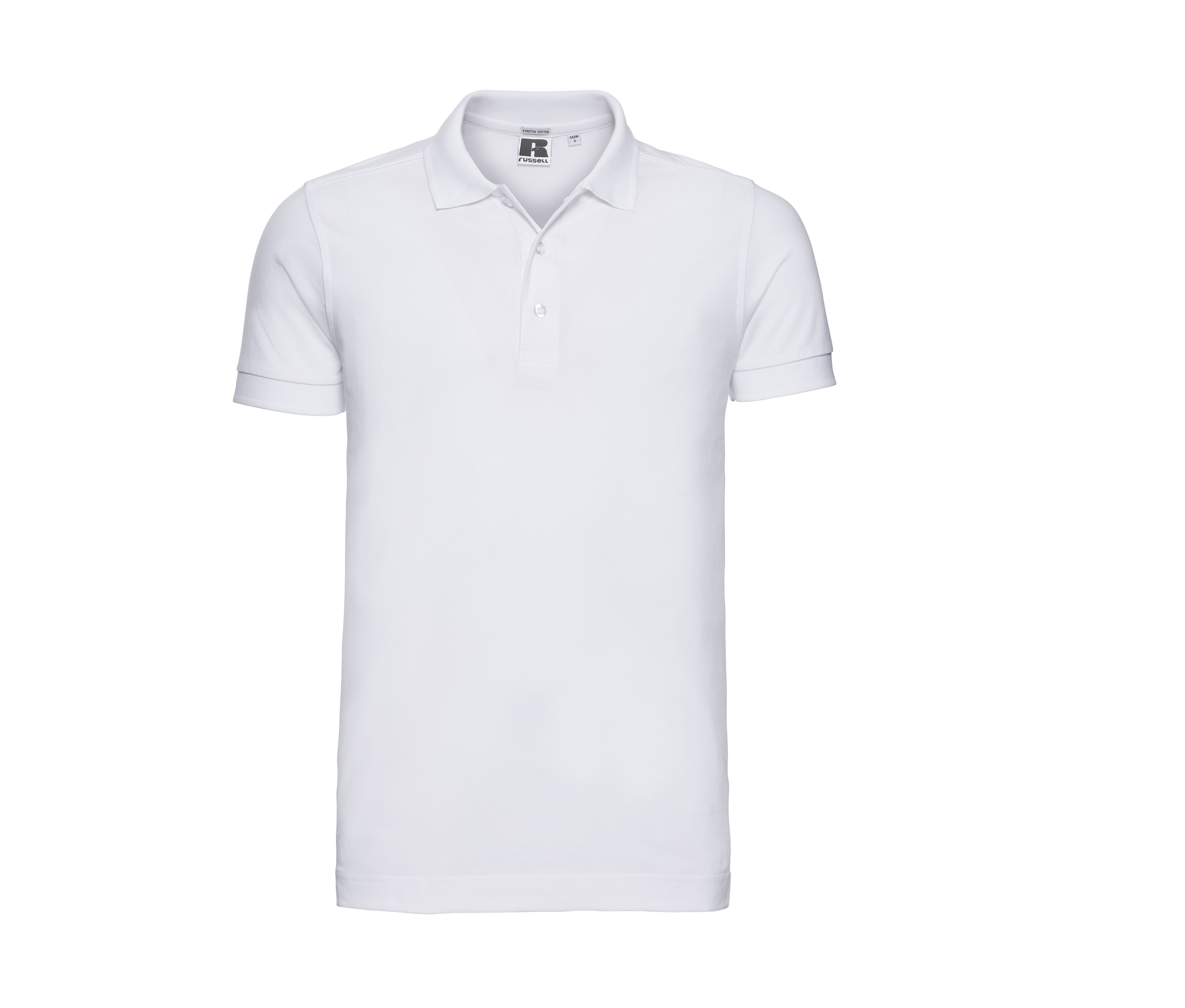 MEN'S FITTED STRETCH POLO