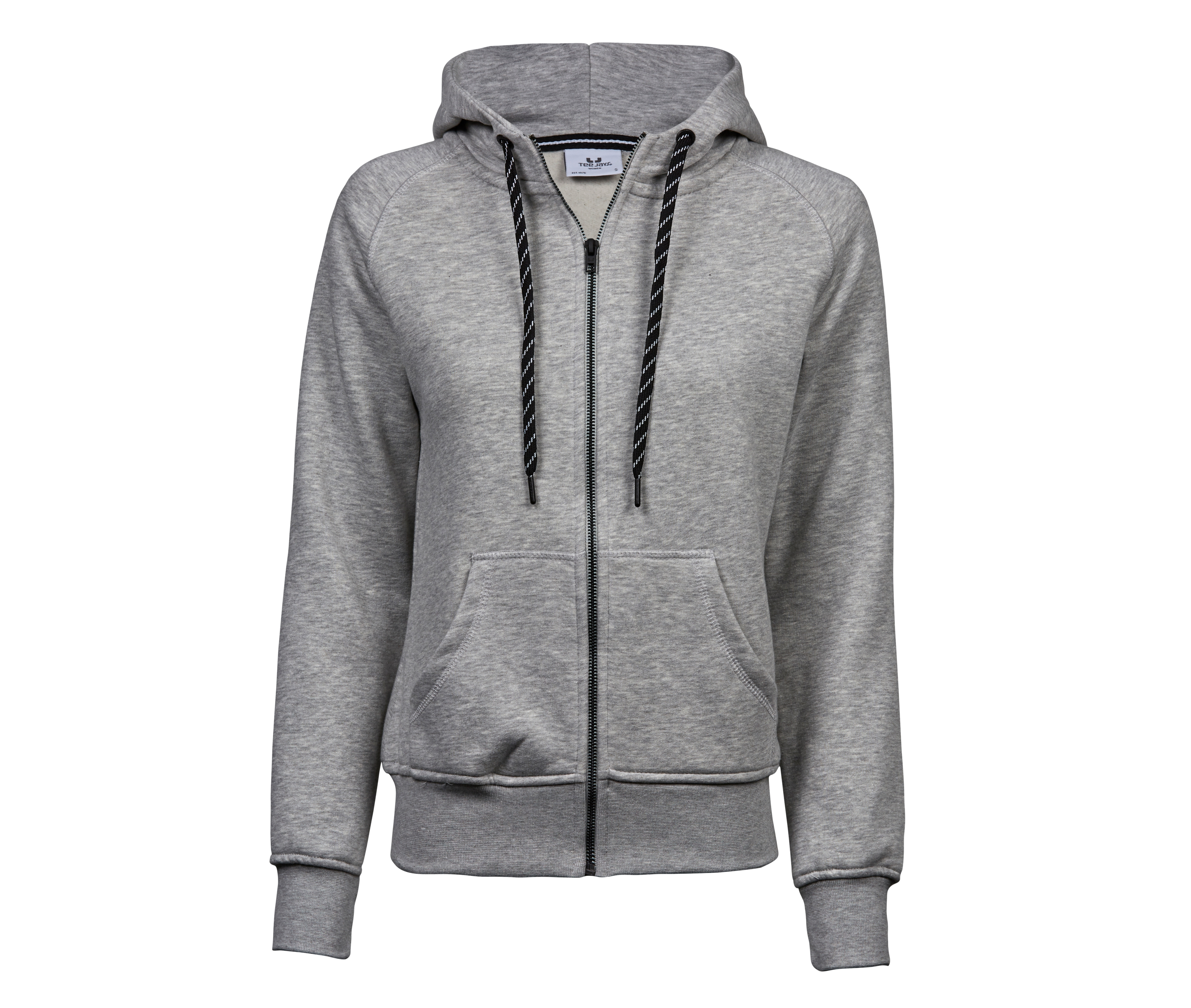 LADIES FASHION FULL ZIP HOOD