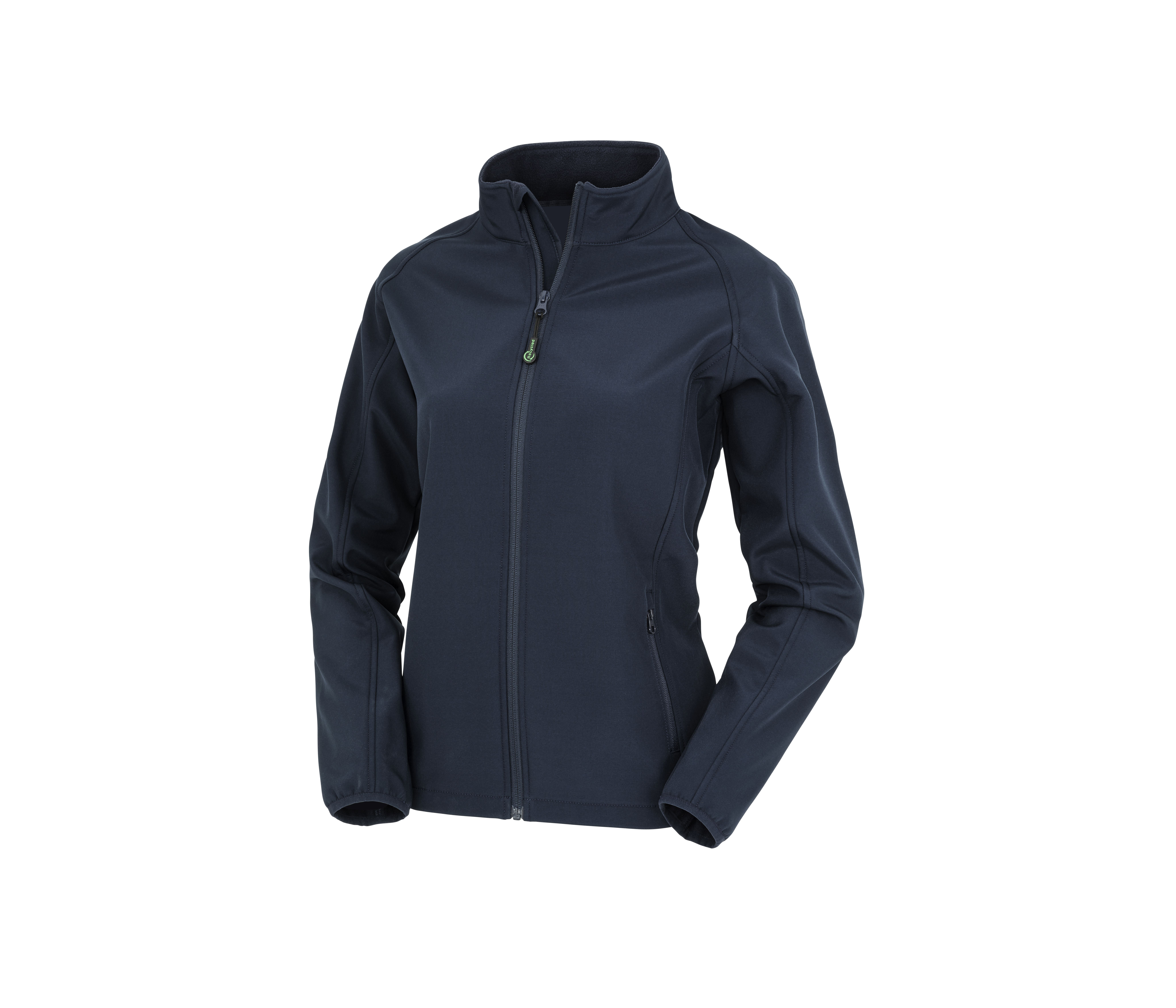 WOMENS RECYCLED 2-LAYER PRINTABLE SOFTSHELL JACKET