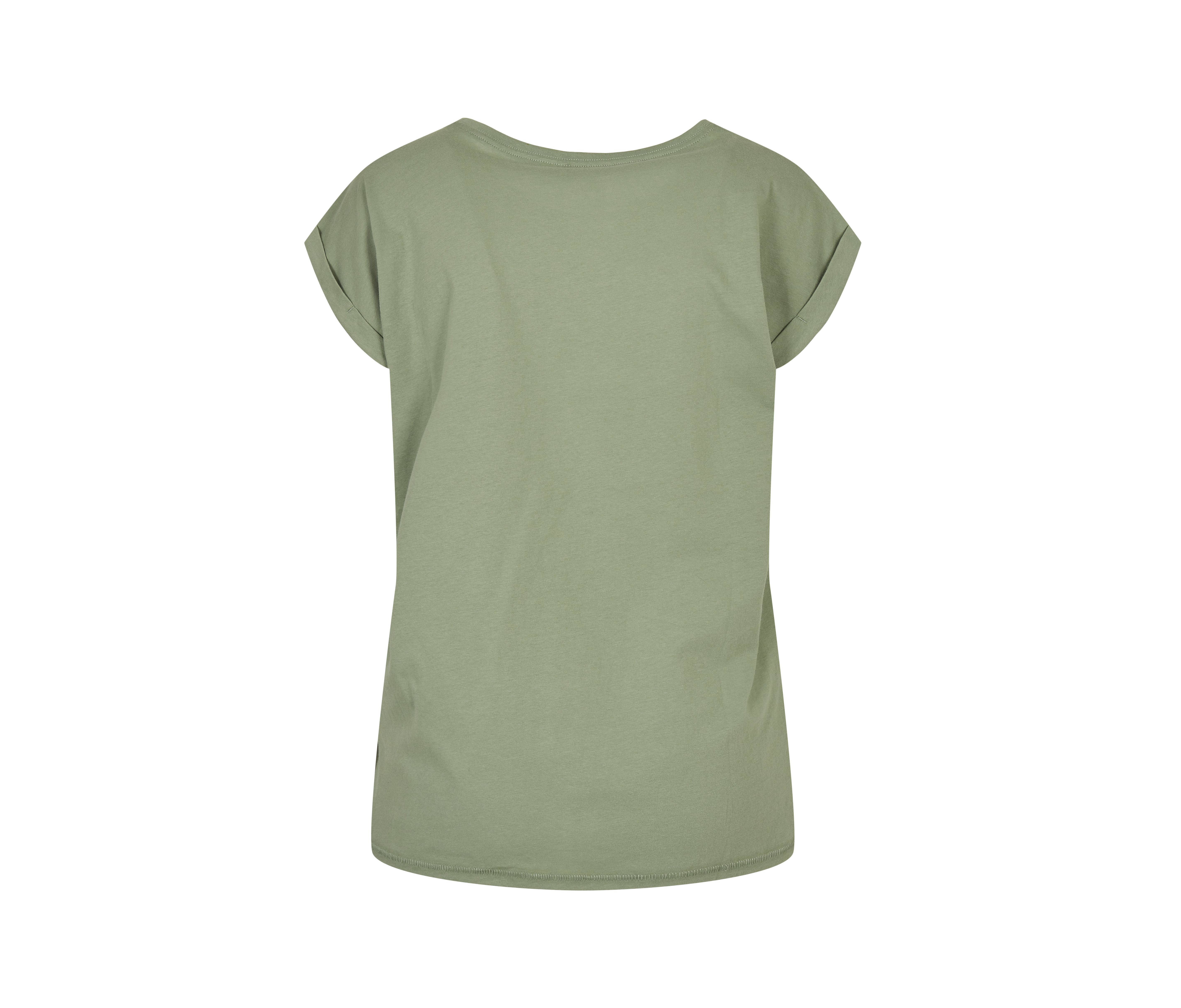 LADIES EXTENDED SHOULDER TEE