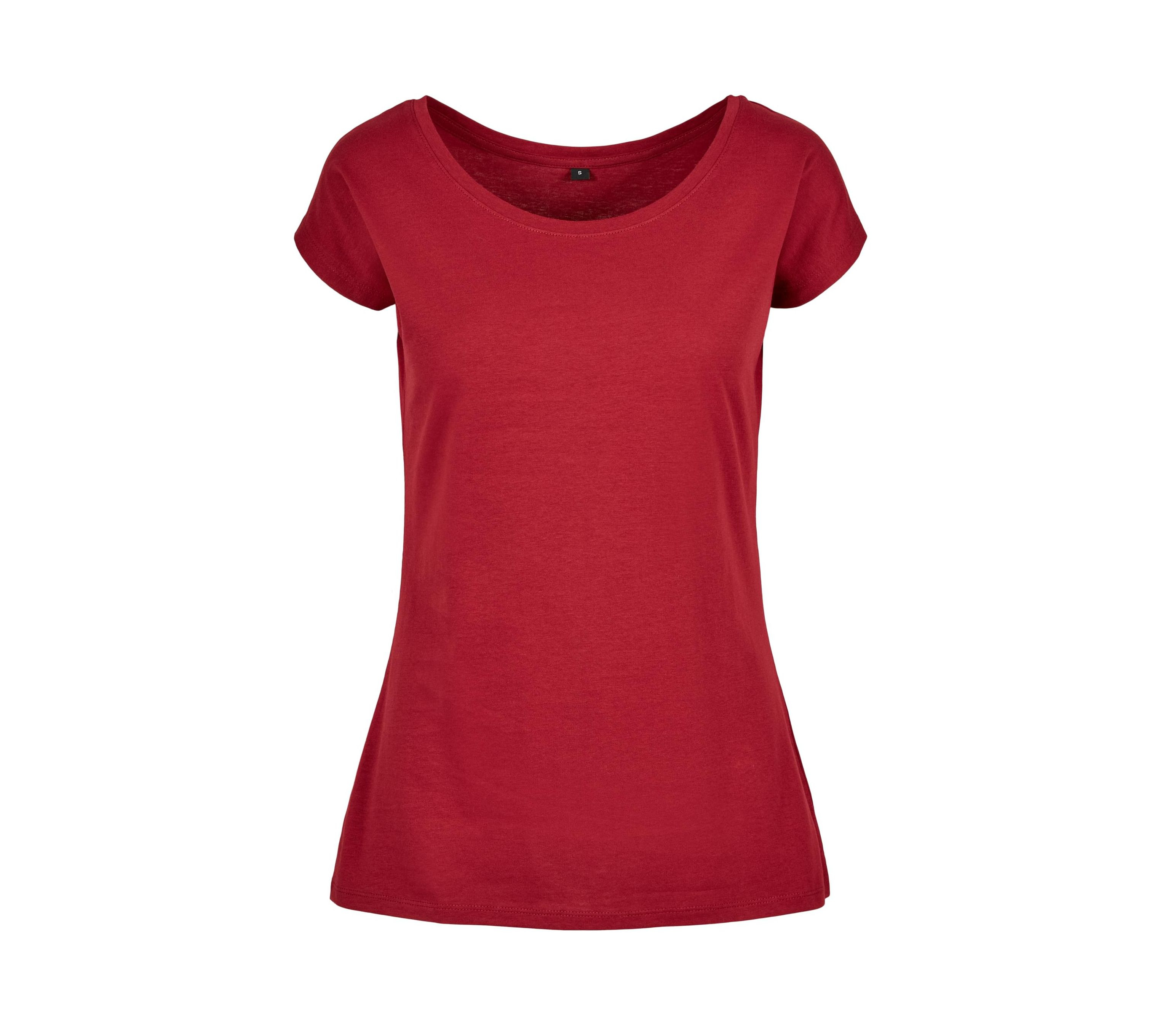 LADIES WIDE NECK TEE