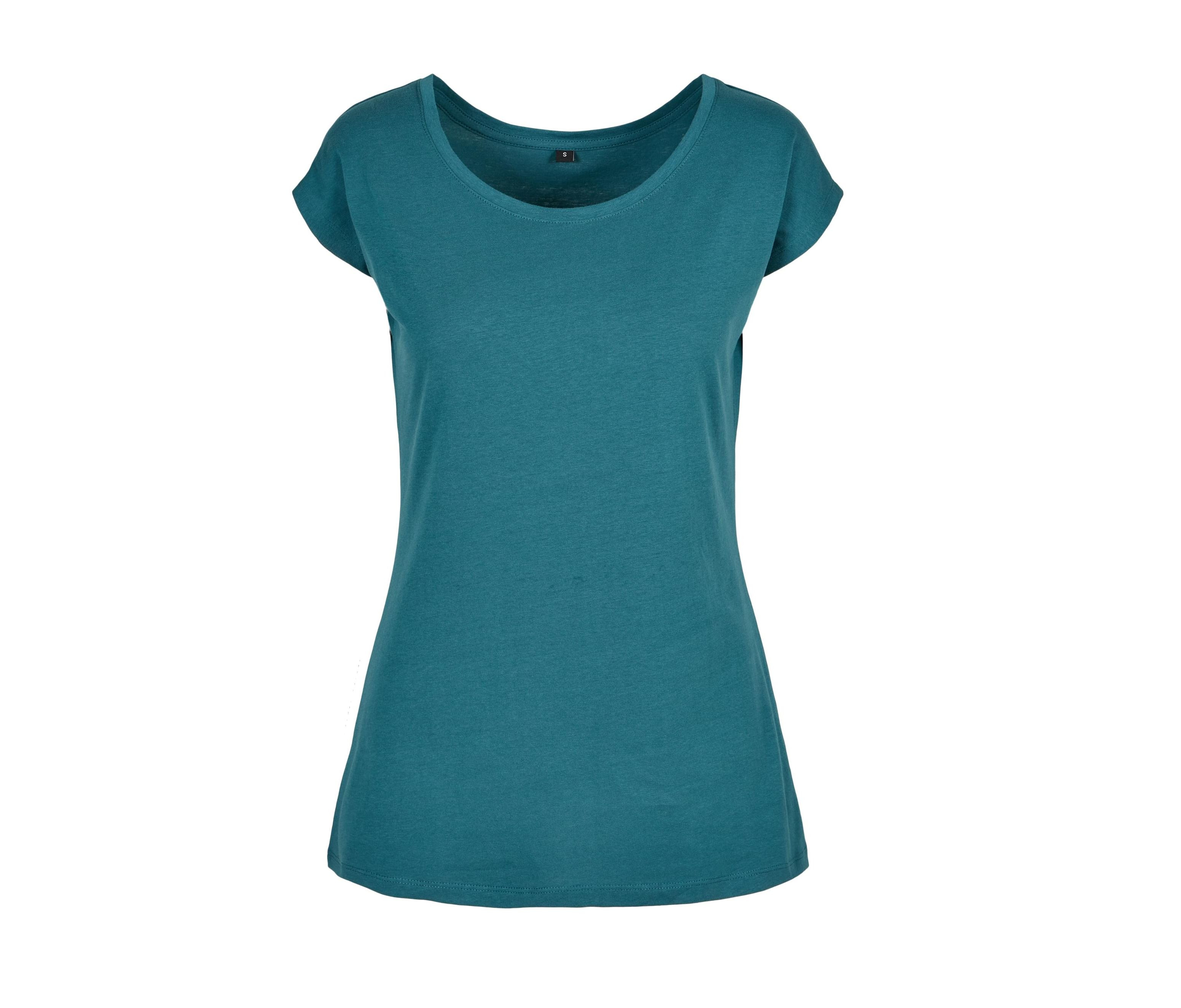 LADIES WIDE NECK TEE