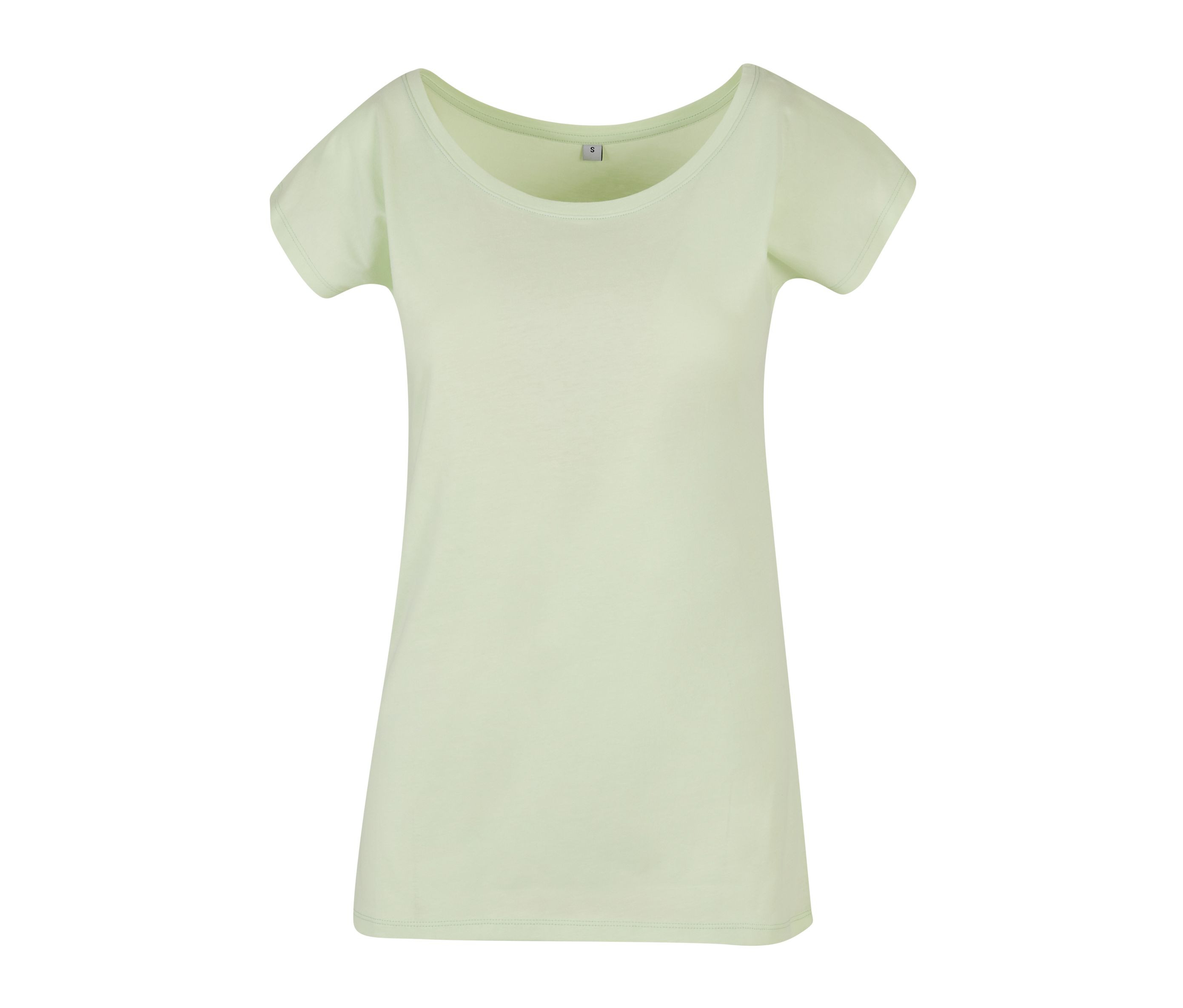 LADIES WIDE NECK TEE