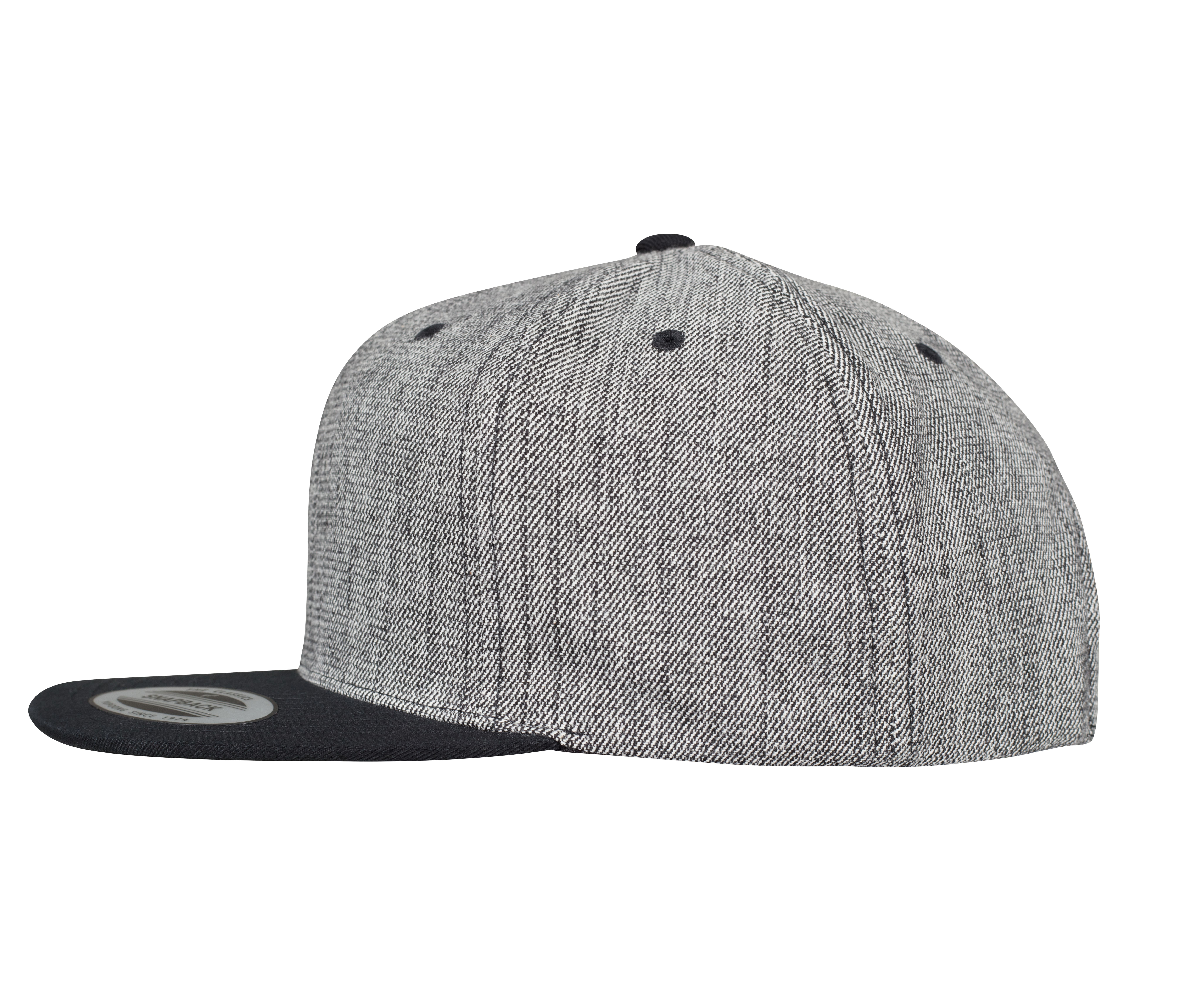 MELANGE SOLID SNAPBACK