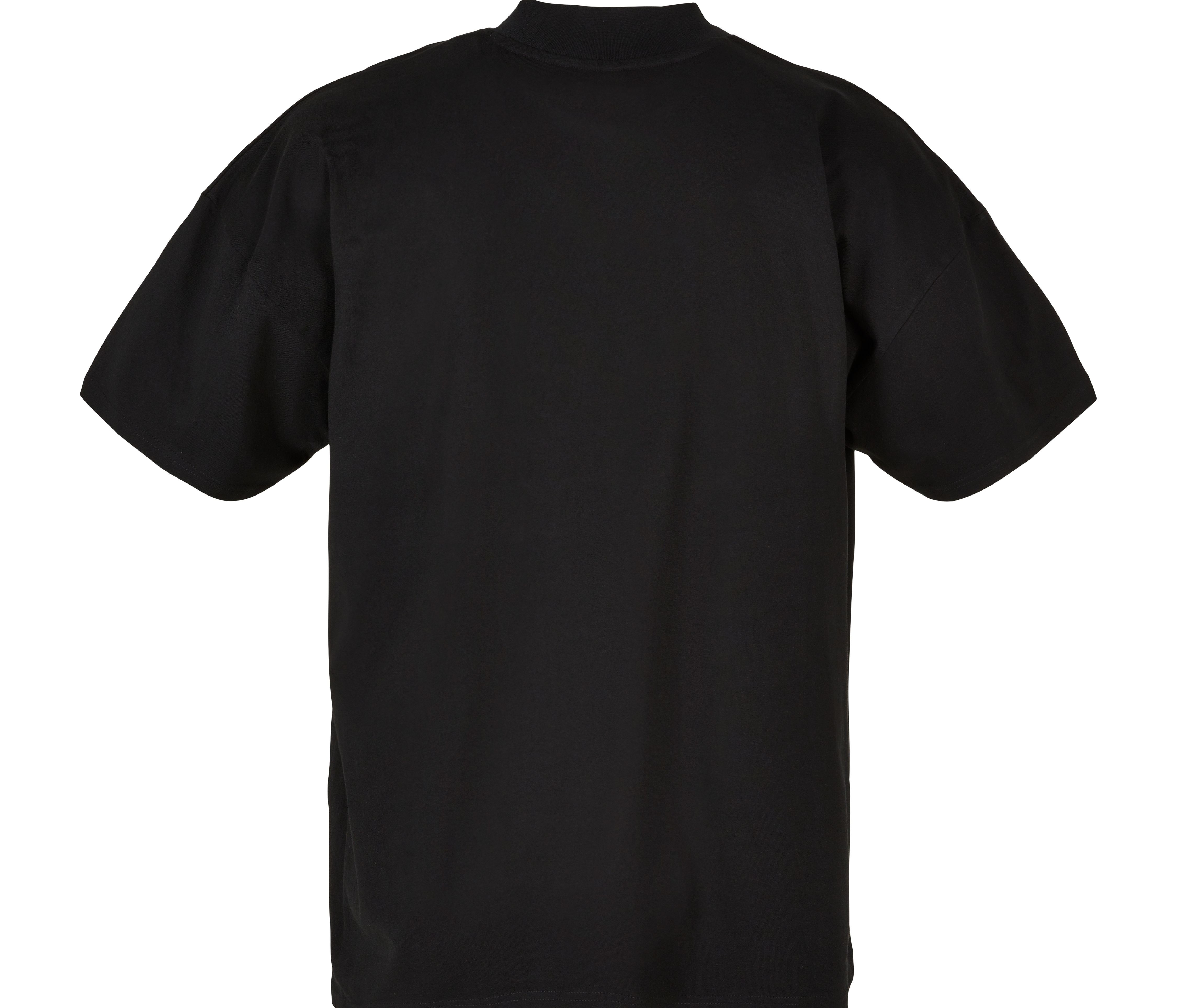 OVERSIZED MOCK NECK TEE