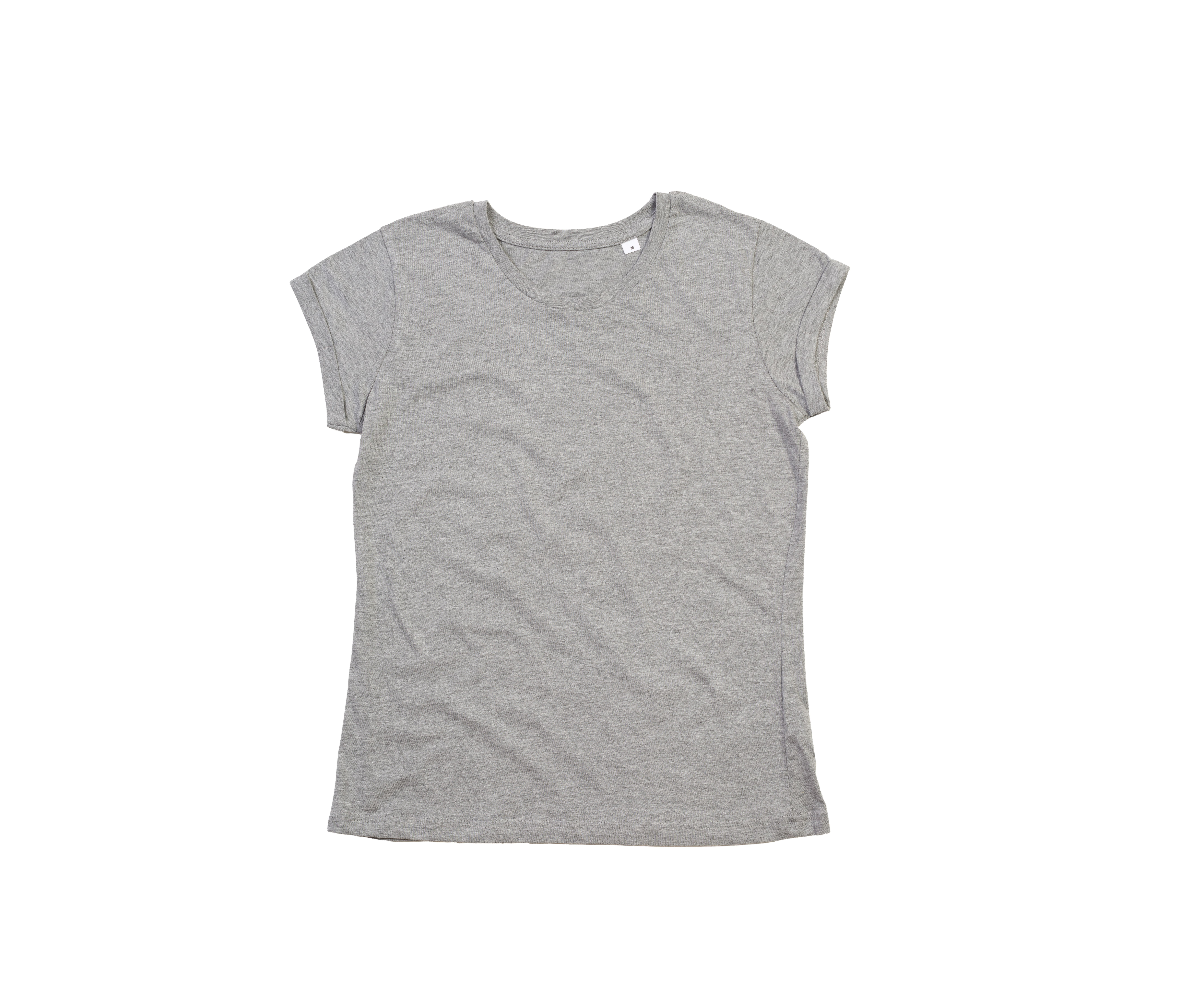 WOMEN'S ROLL SLEEVE T
