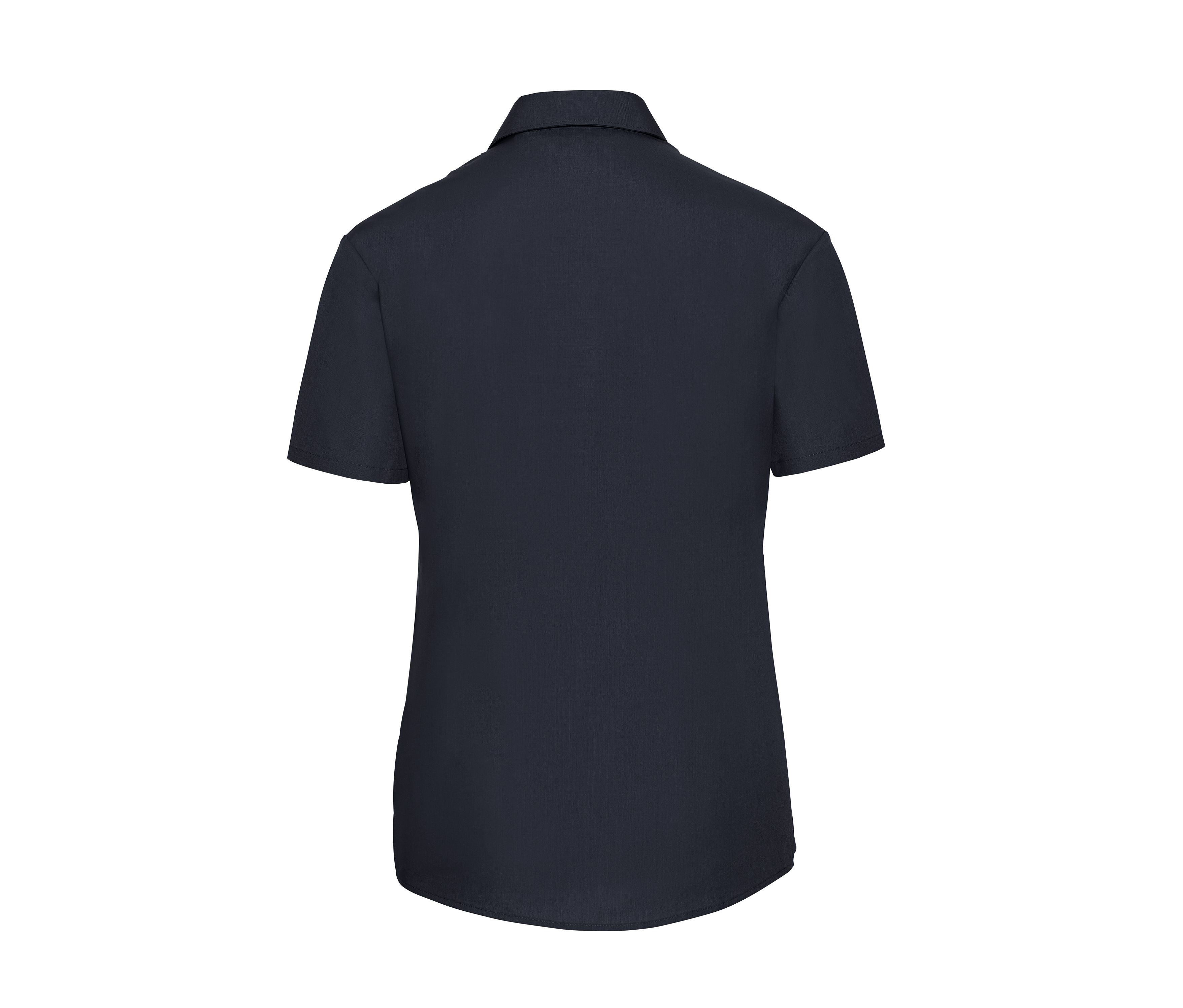 LADIES' SHORT SLEEVE CLASSIC POLYCOTTON POPLIN SHIRT