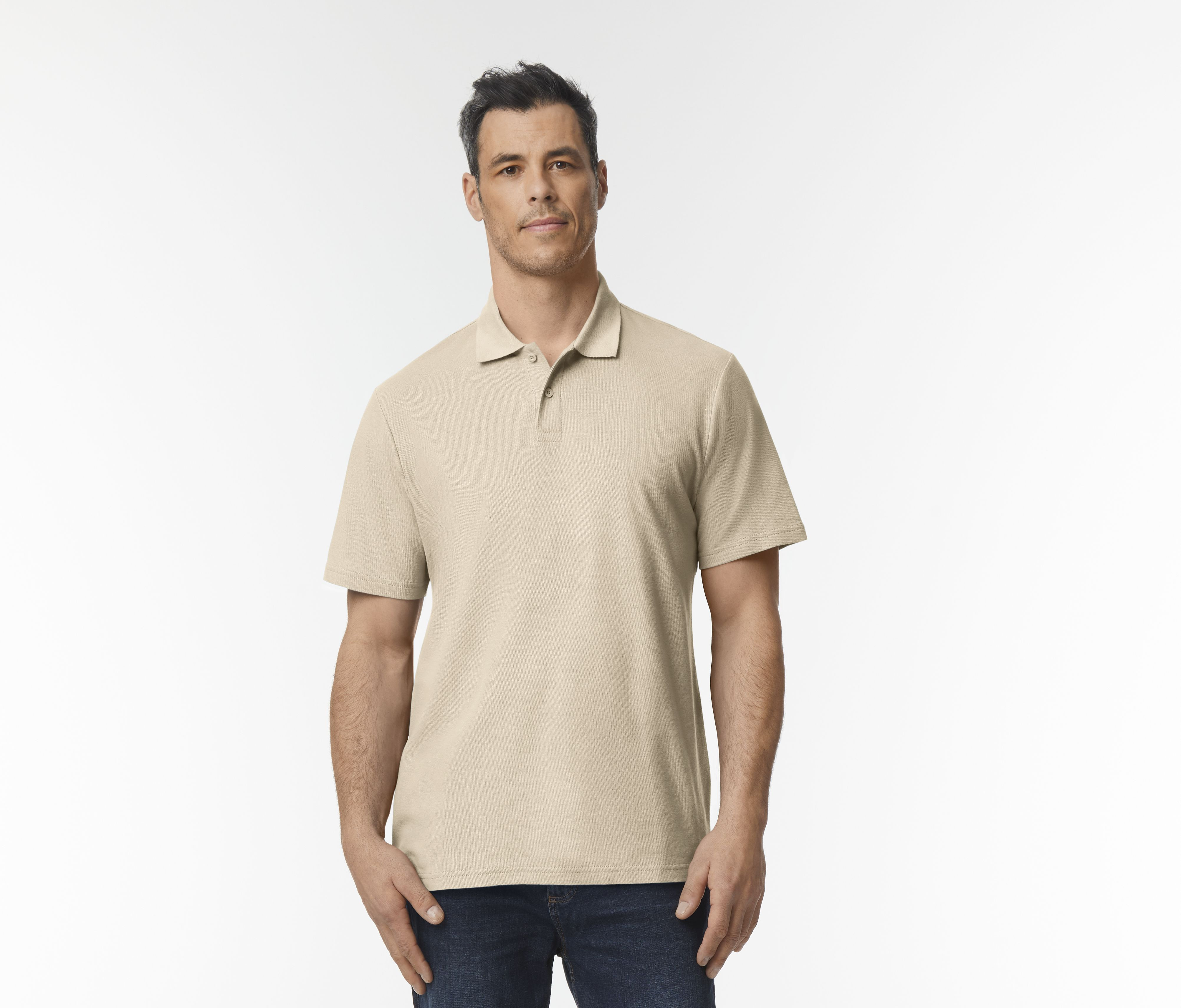 SOFTSTYLE ADULT PIQUE POLO