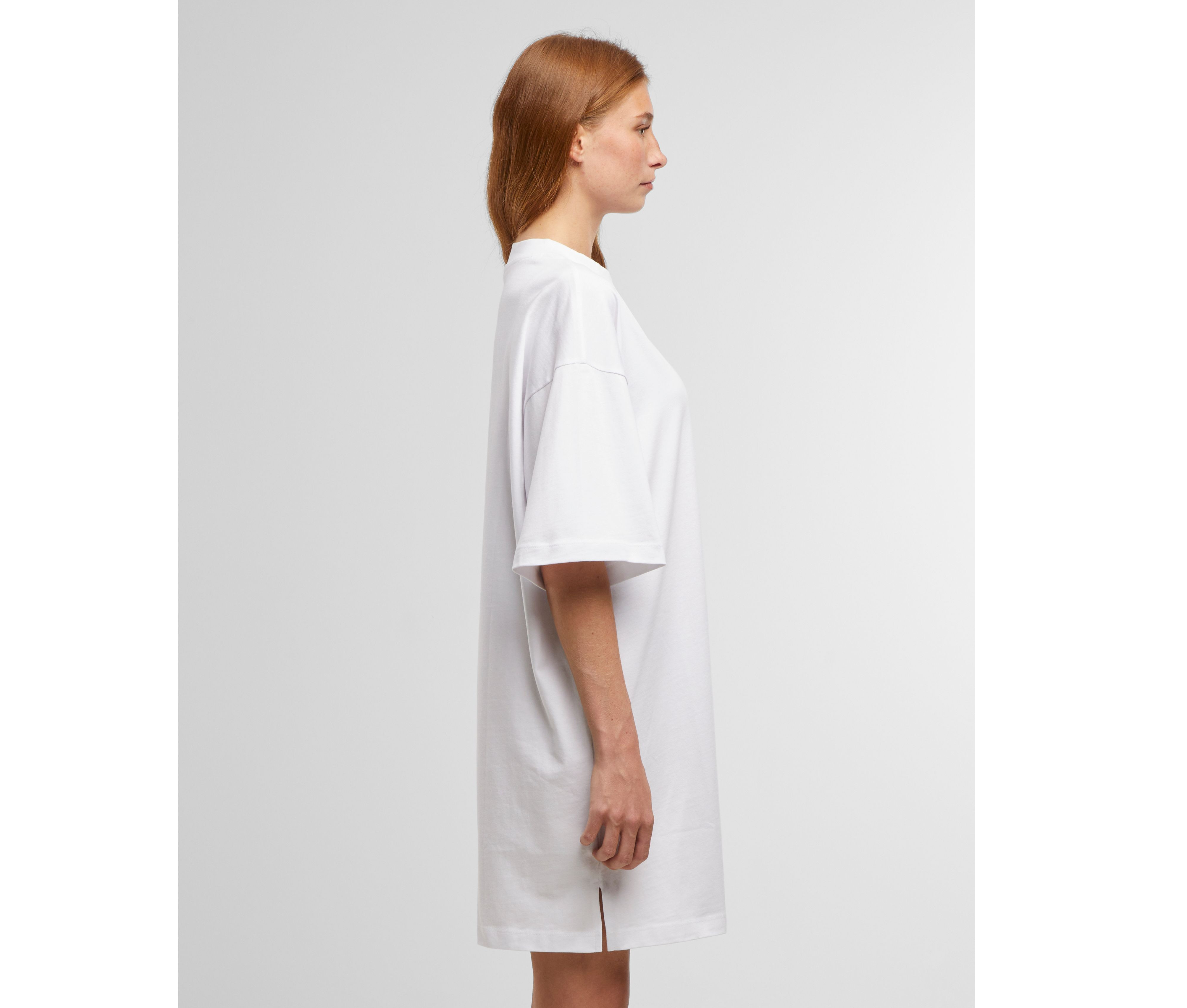 LADIES HEAVY OVERSIZED TEE DRESS