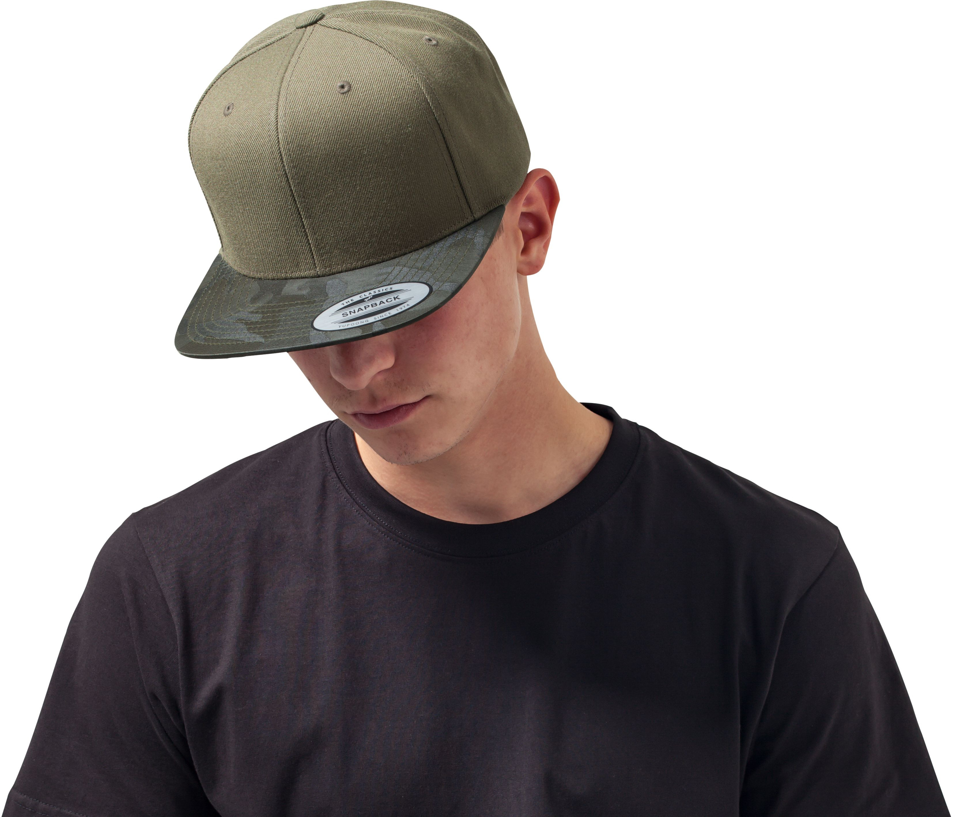 CAMO VISOR SNAPBACK