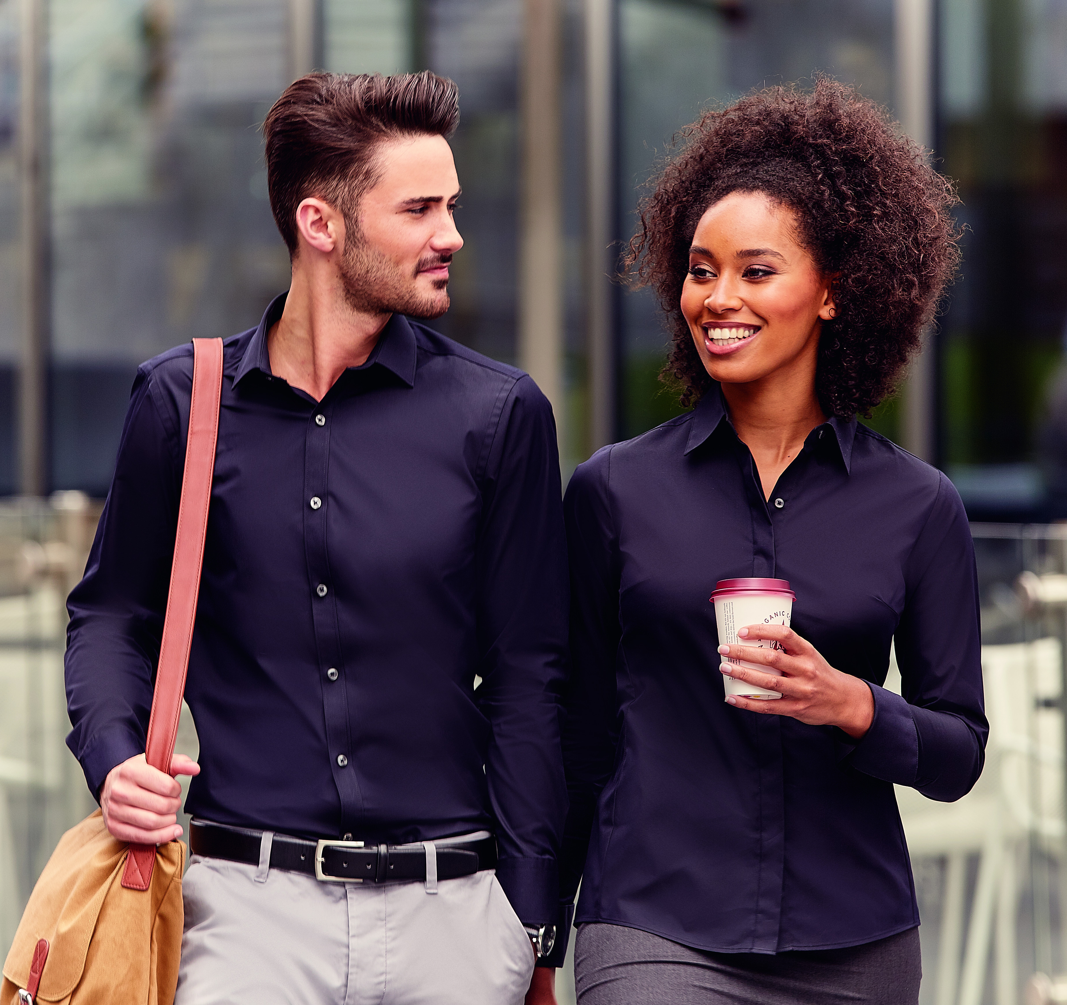 LADIES' LONG SLEEVE FITTED ULTIMATE STRETCH SHIRT