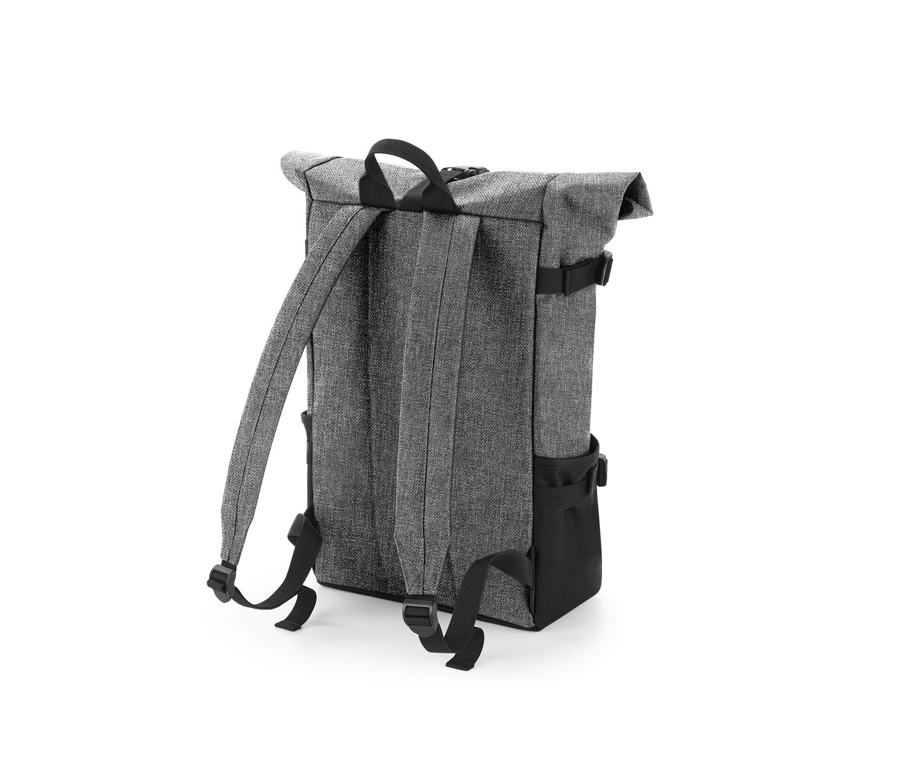 BLOCK ROLL-TOP BACKPACK