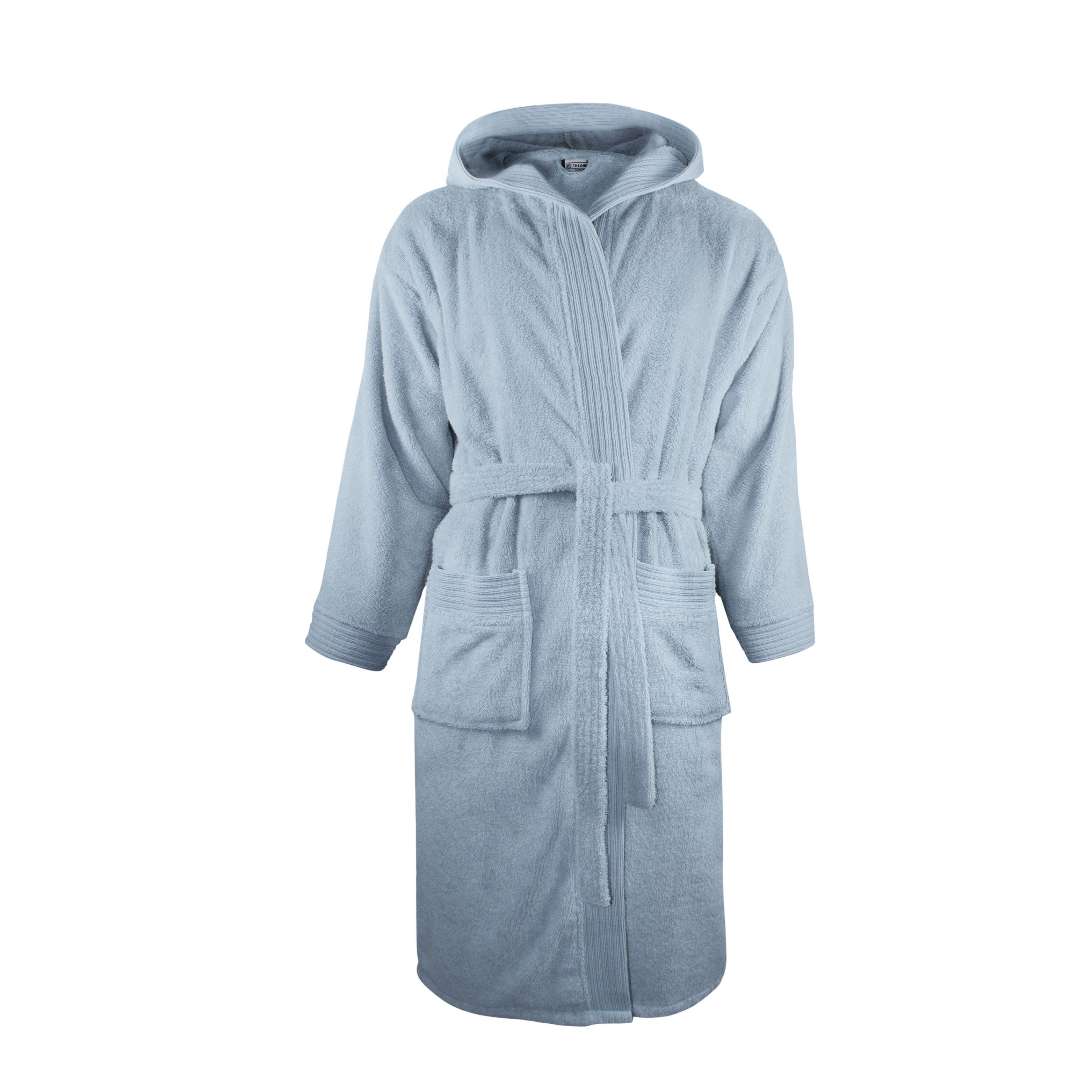 BATHROBE HOODED