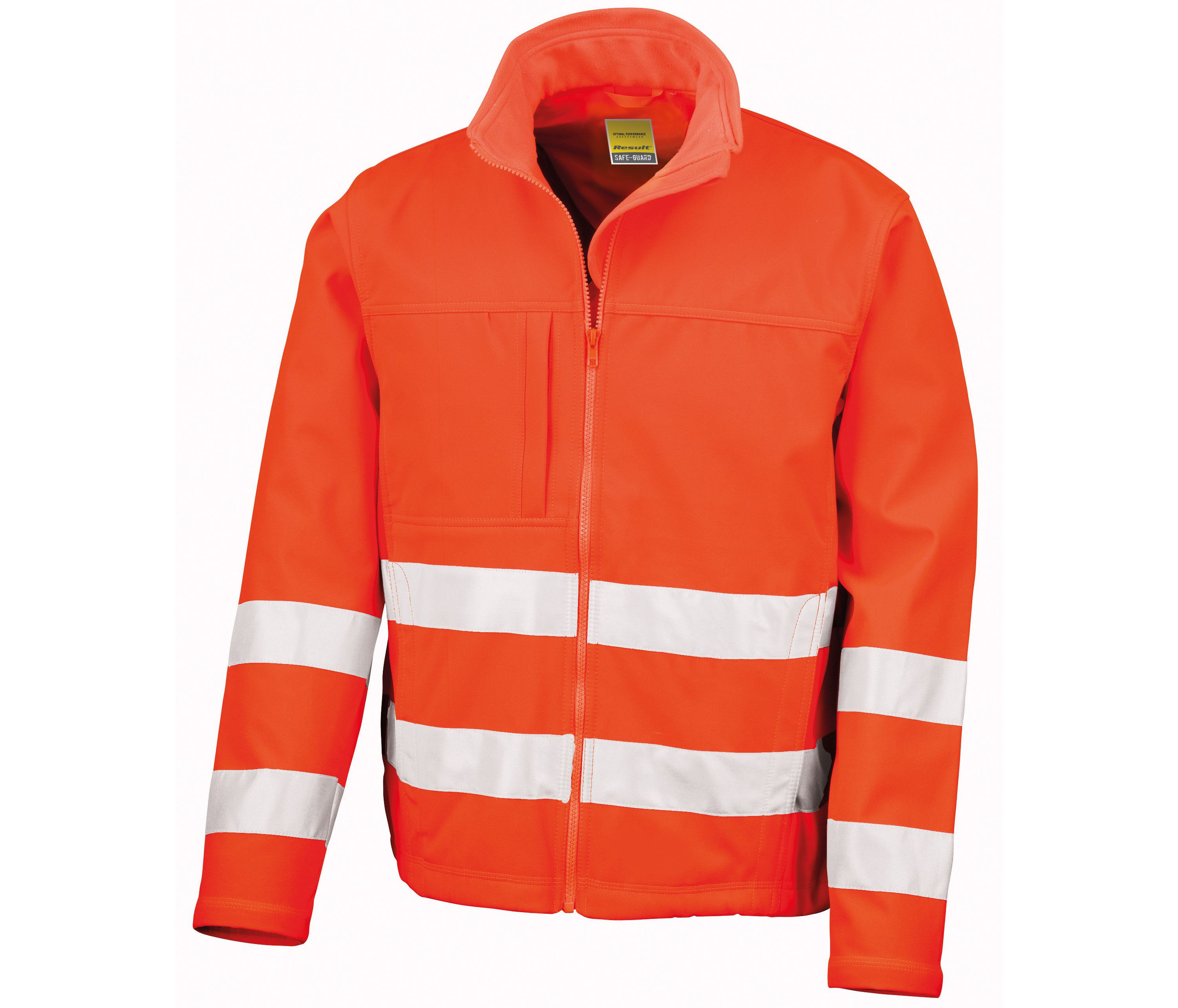 3-LAYER HI-VIS SAFETY SOFTSHELL JACKET