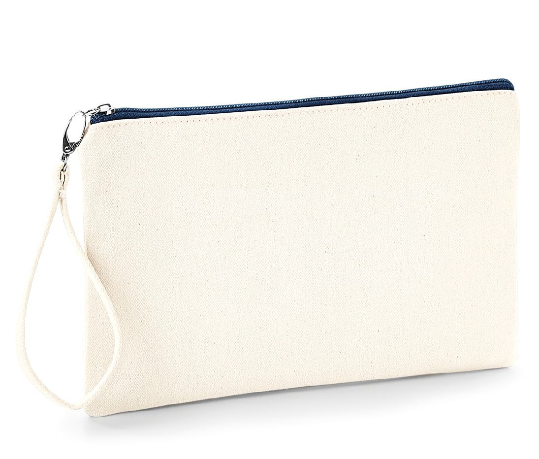 CANVAS WRISTLET POUCH