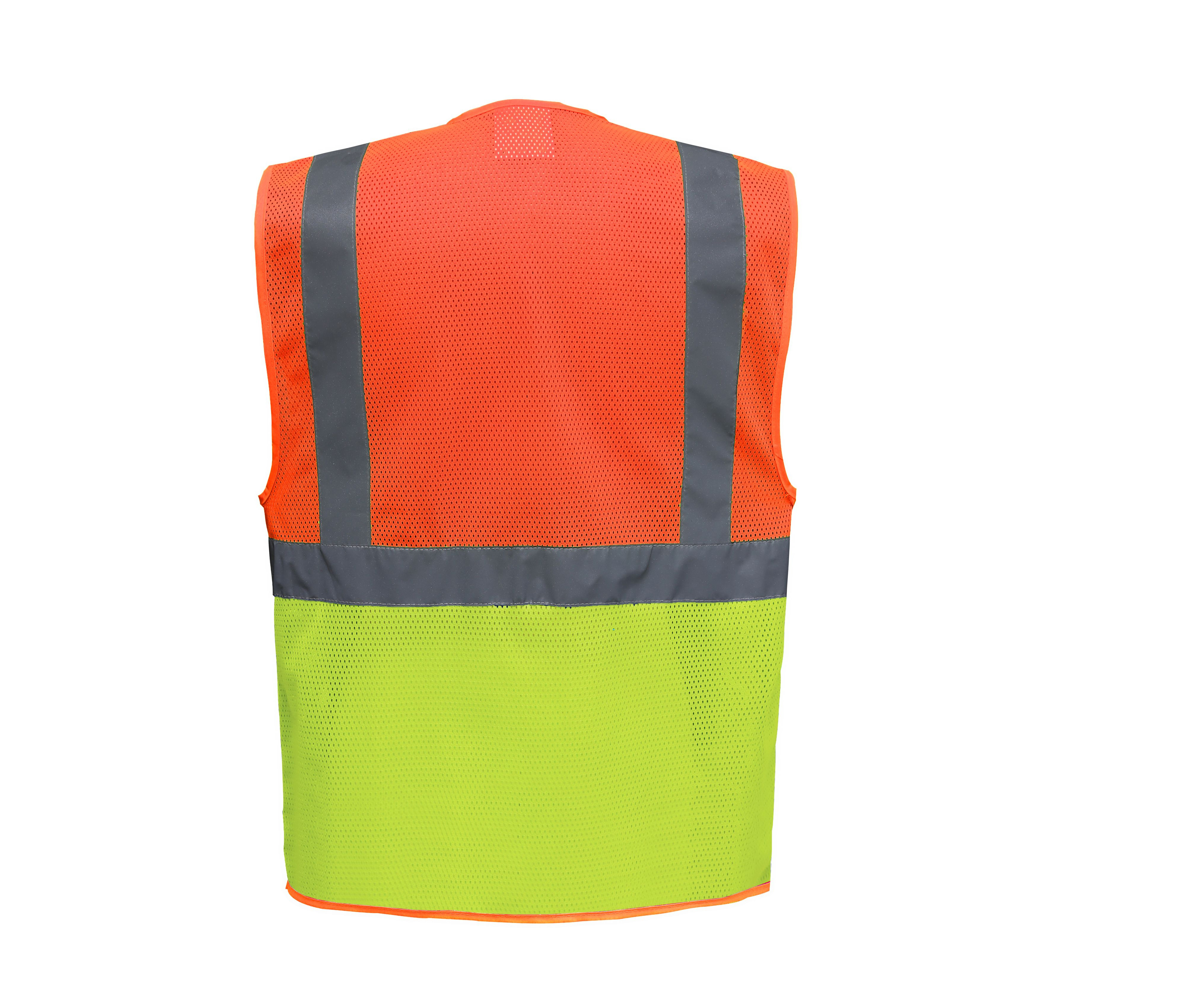 HI-VIS TOP COOL RECYCLED OPEN MESH EXECUTIVE WAISTCOAT