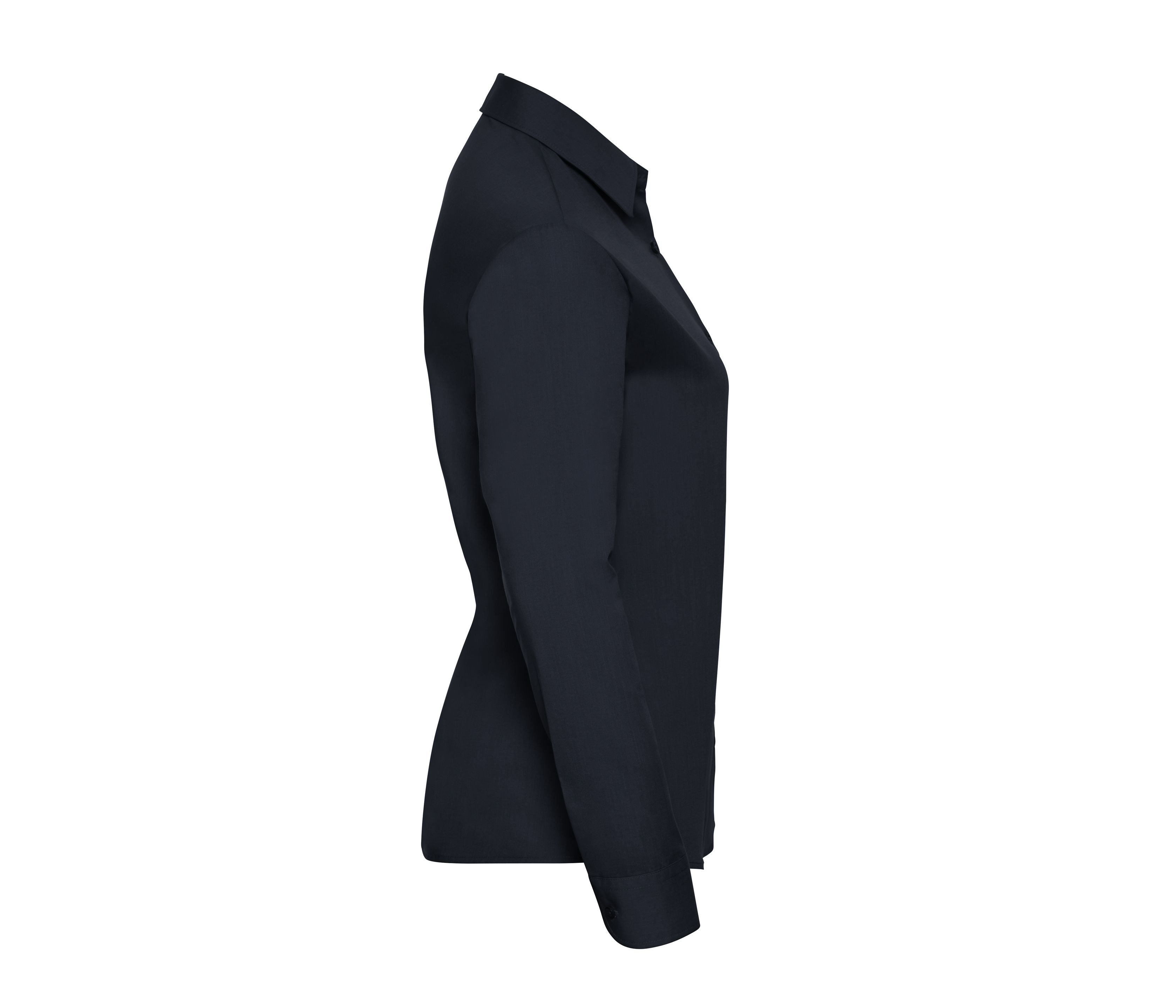 LADIES' LONG SLEEVE CLASSIC POLYCOTTON POPLIN SHIRT