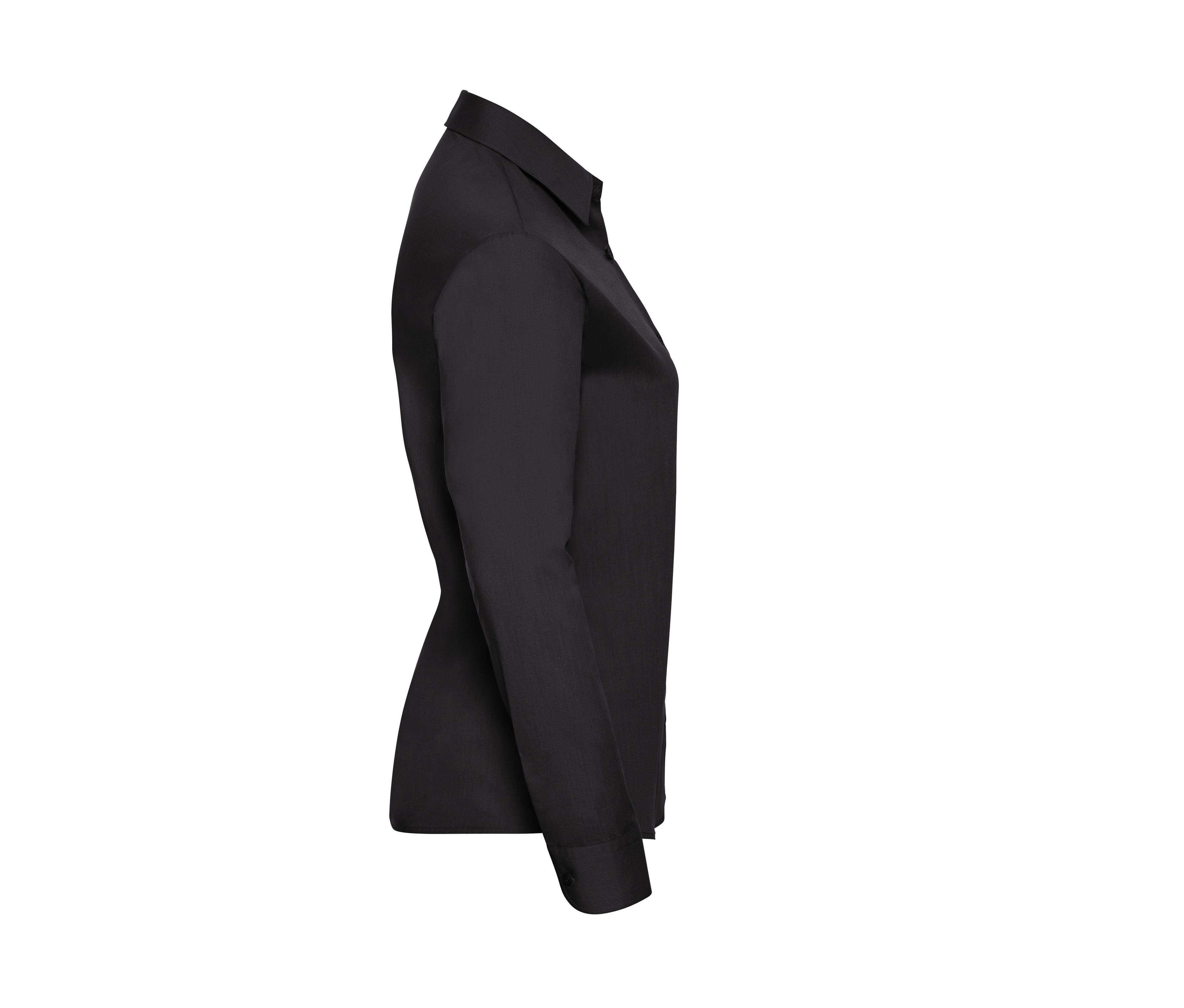 LADIES' LONG SLEEVE CLASSIC POLYCOTTON POPLIN SHIRT