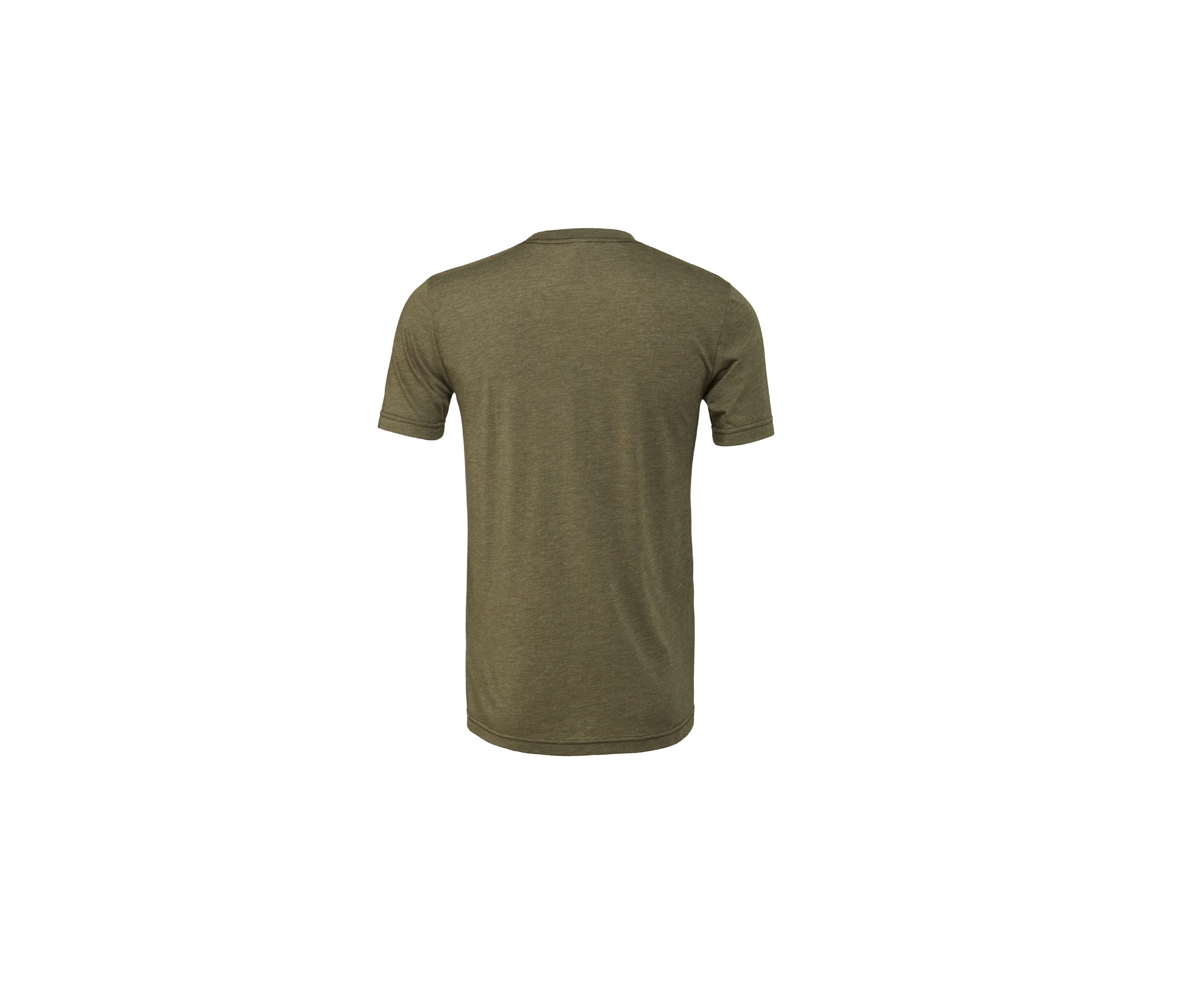 UNISEX HEATHER CVC SHORT SLEEVE TEE