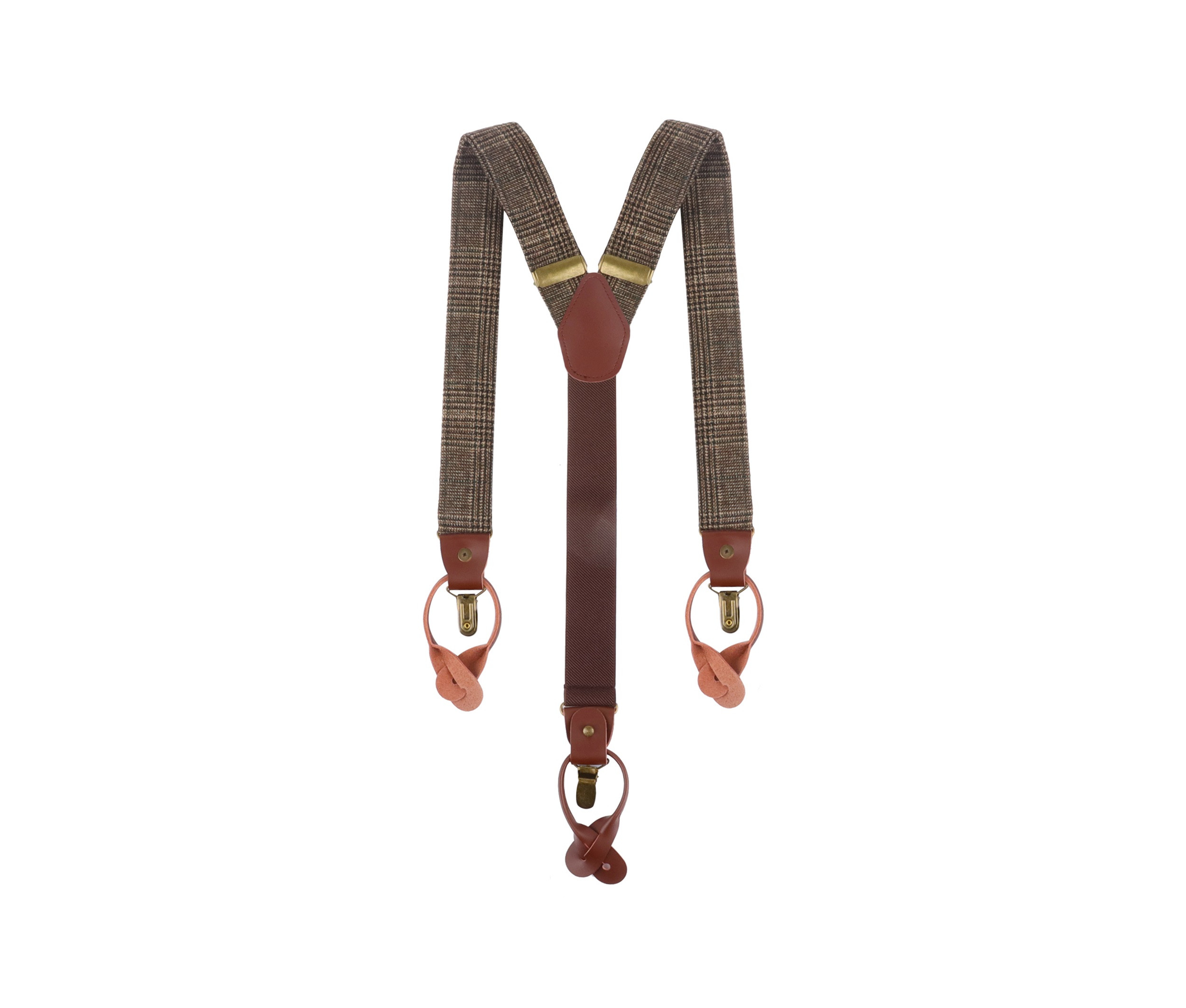 SUSPENDERS URBAN-GLENCHECK