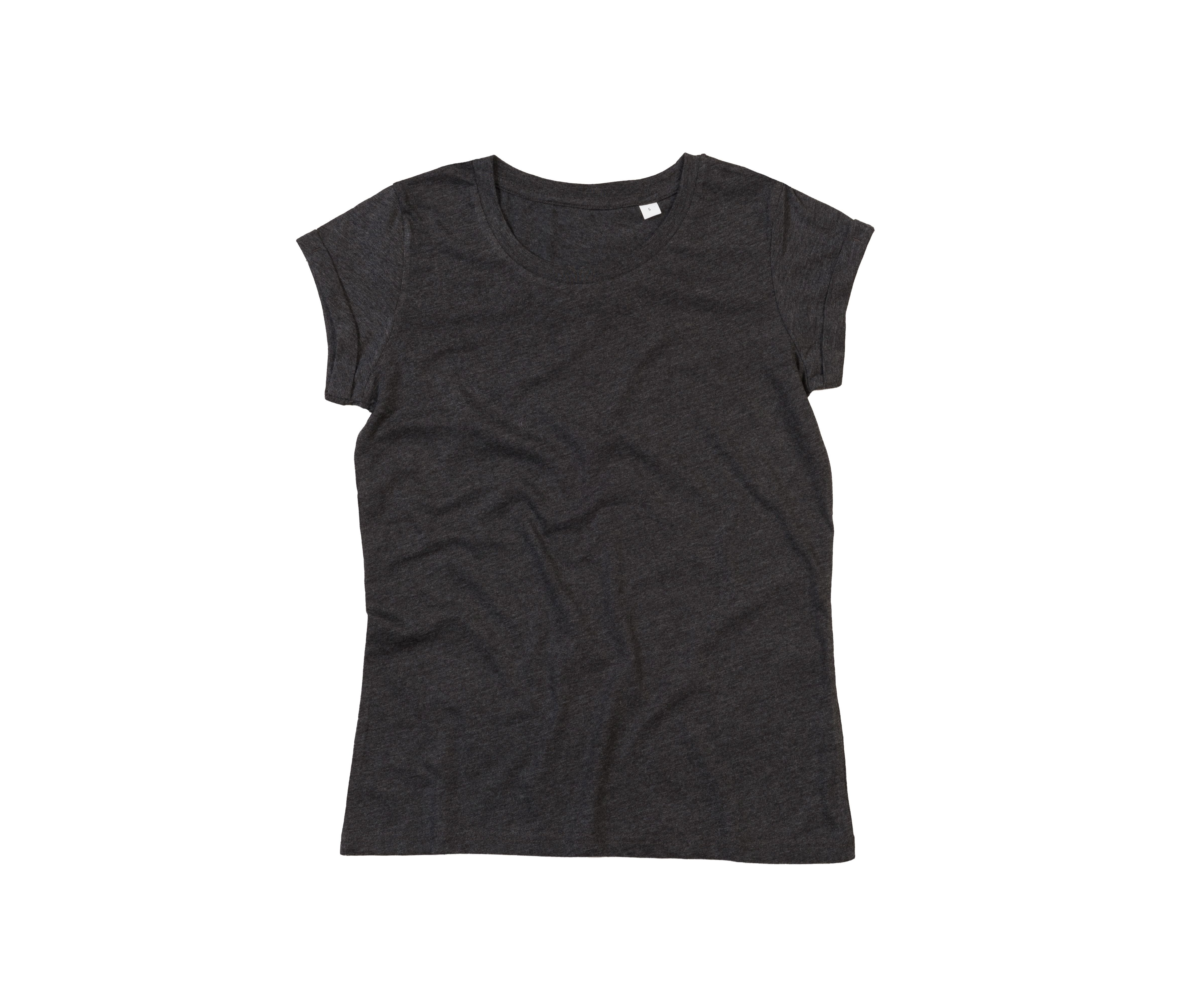WOMEN'S ROLL SLEEVE T