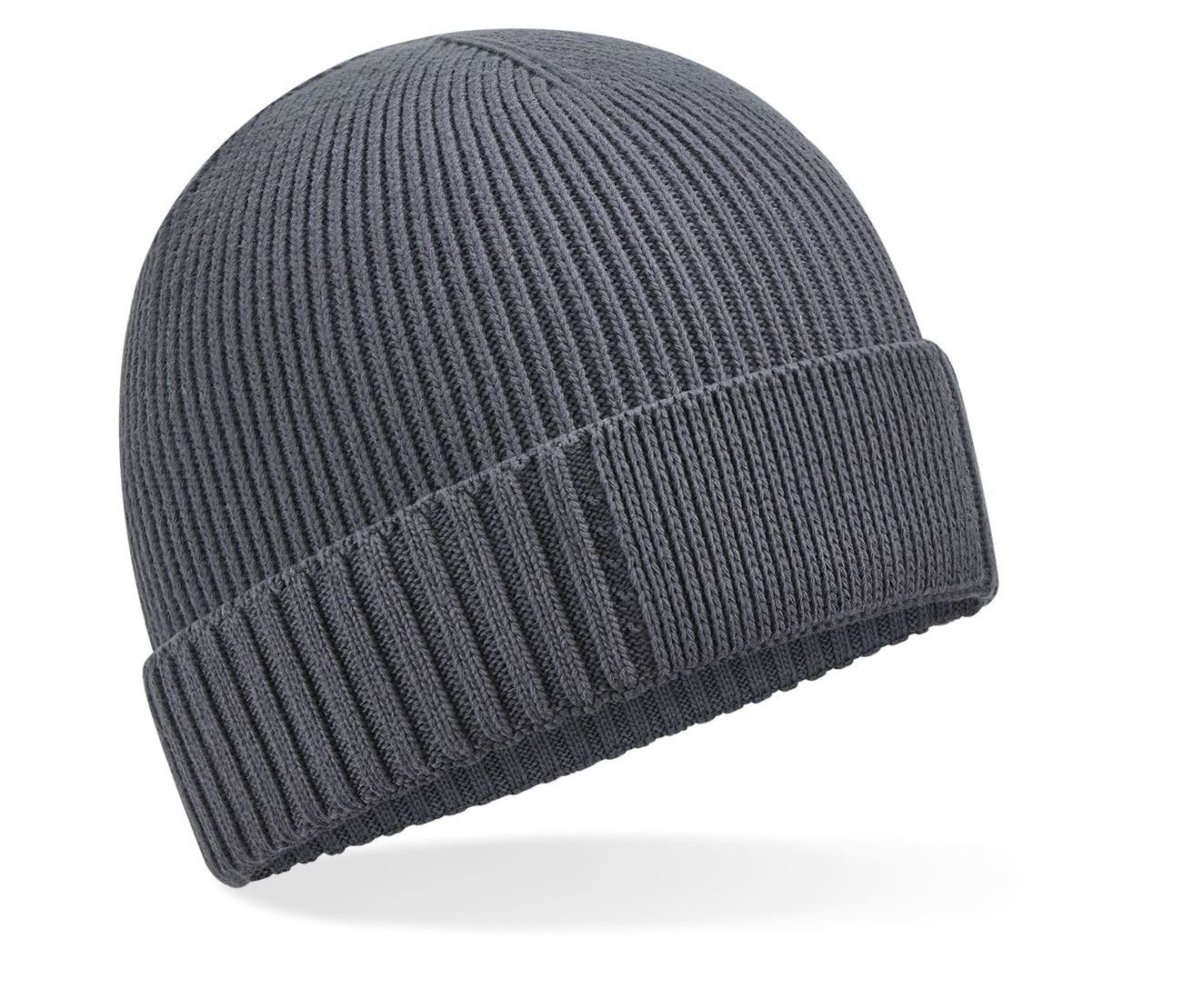 ORGANIC COTTON ENGINEERED PATCH BEANIE