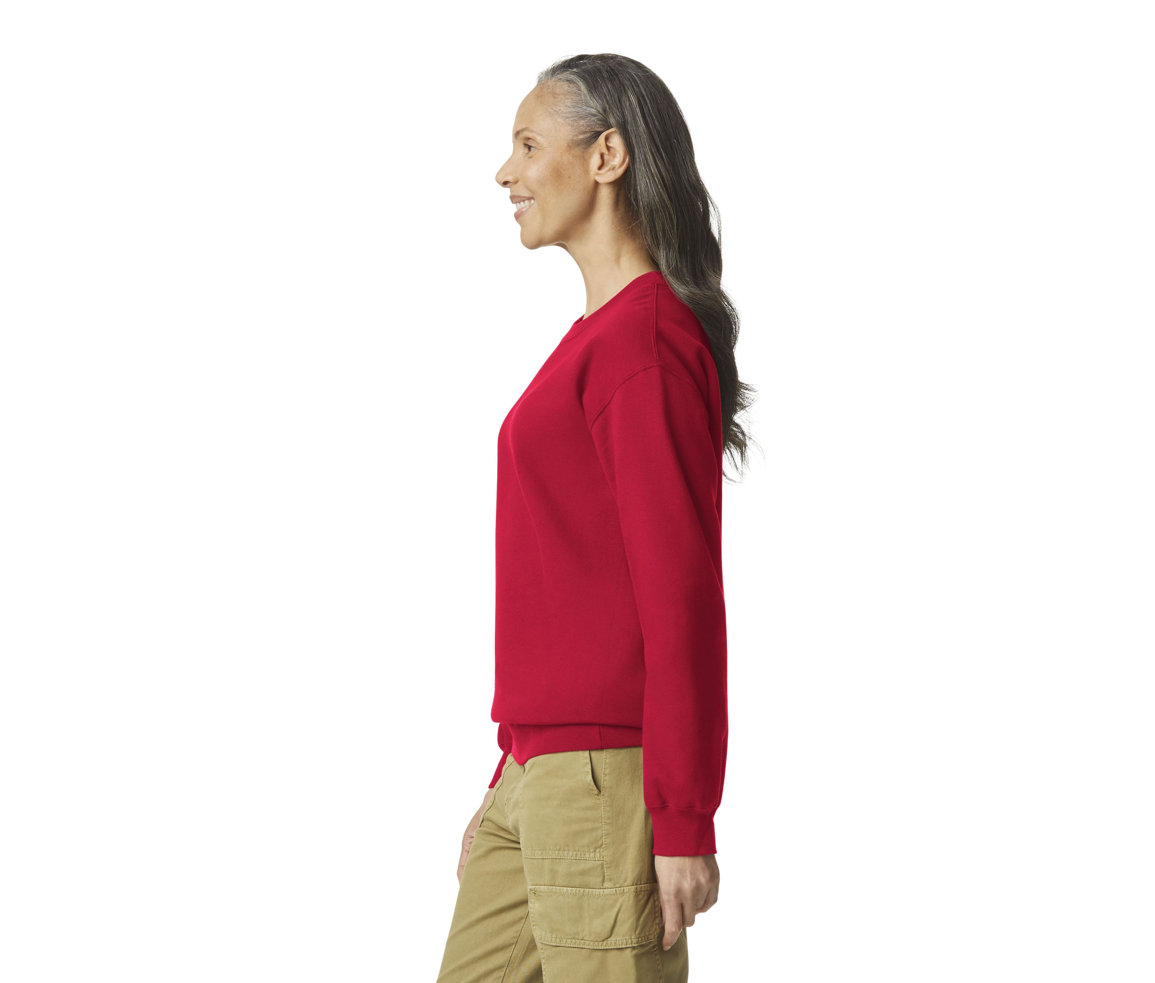 SOFTSTYLE MIDWEIGHT FLEECE ADULT CREWNECK