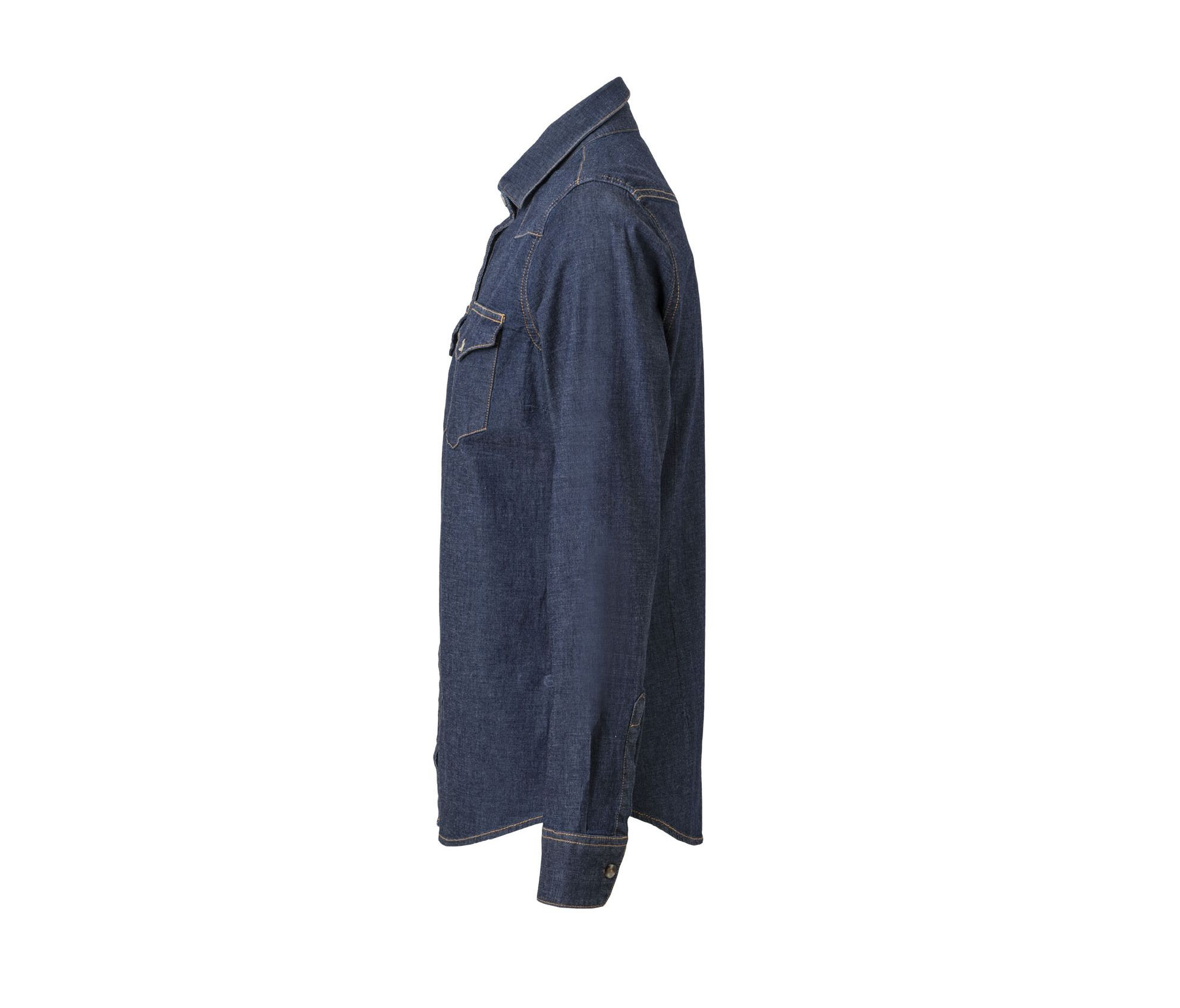 CHEMISE STRETCH EN DENIM FEMME