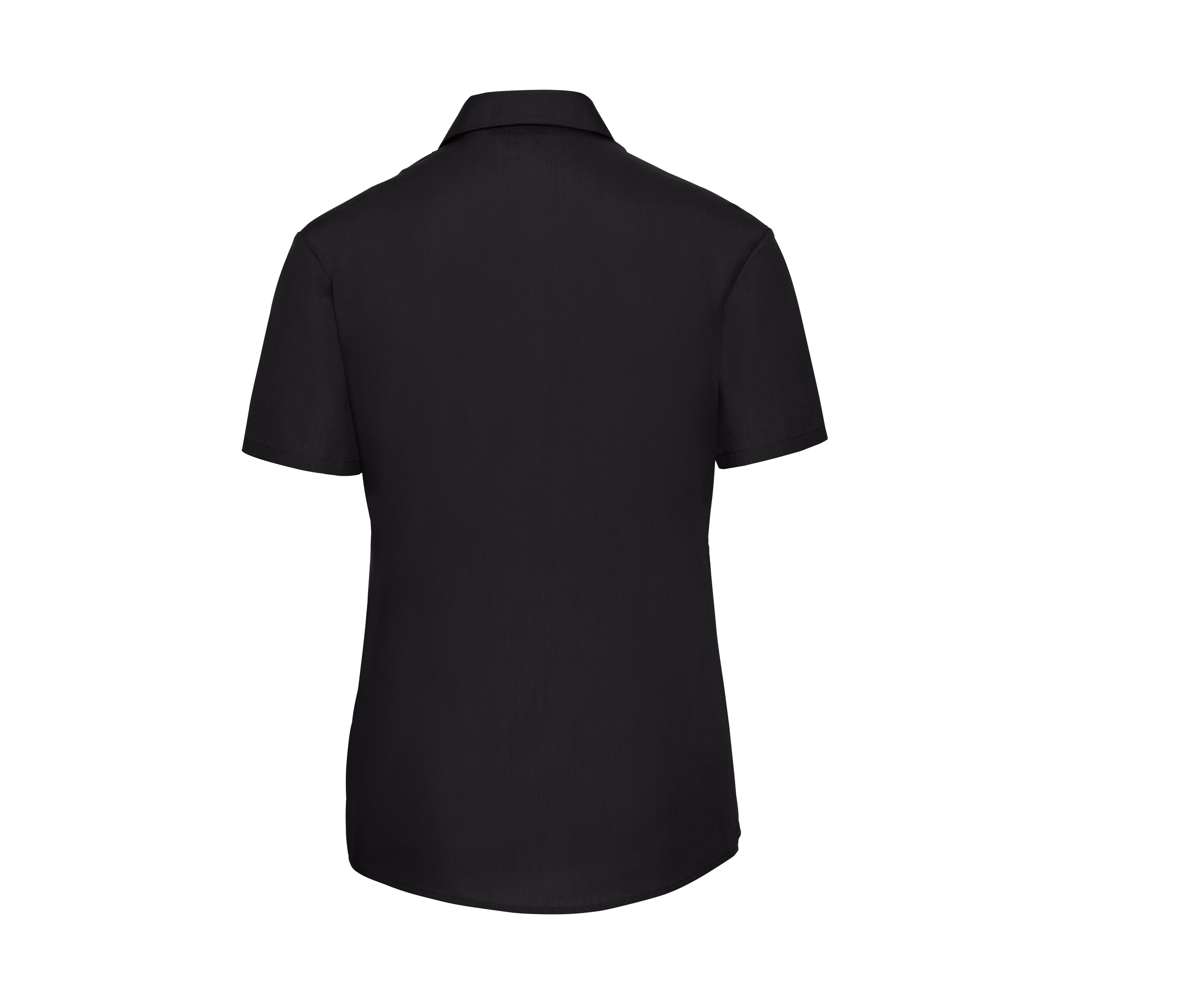 LADIES' SHORT SLEEVE CLASSIC POLYCOTTON POPLIN SHIRT