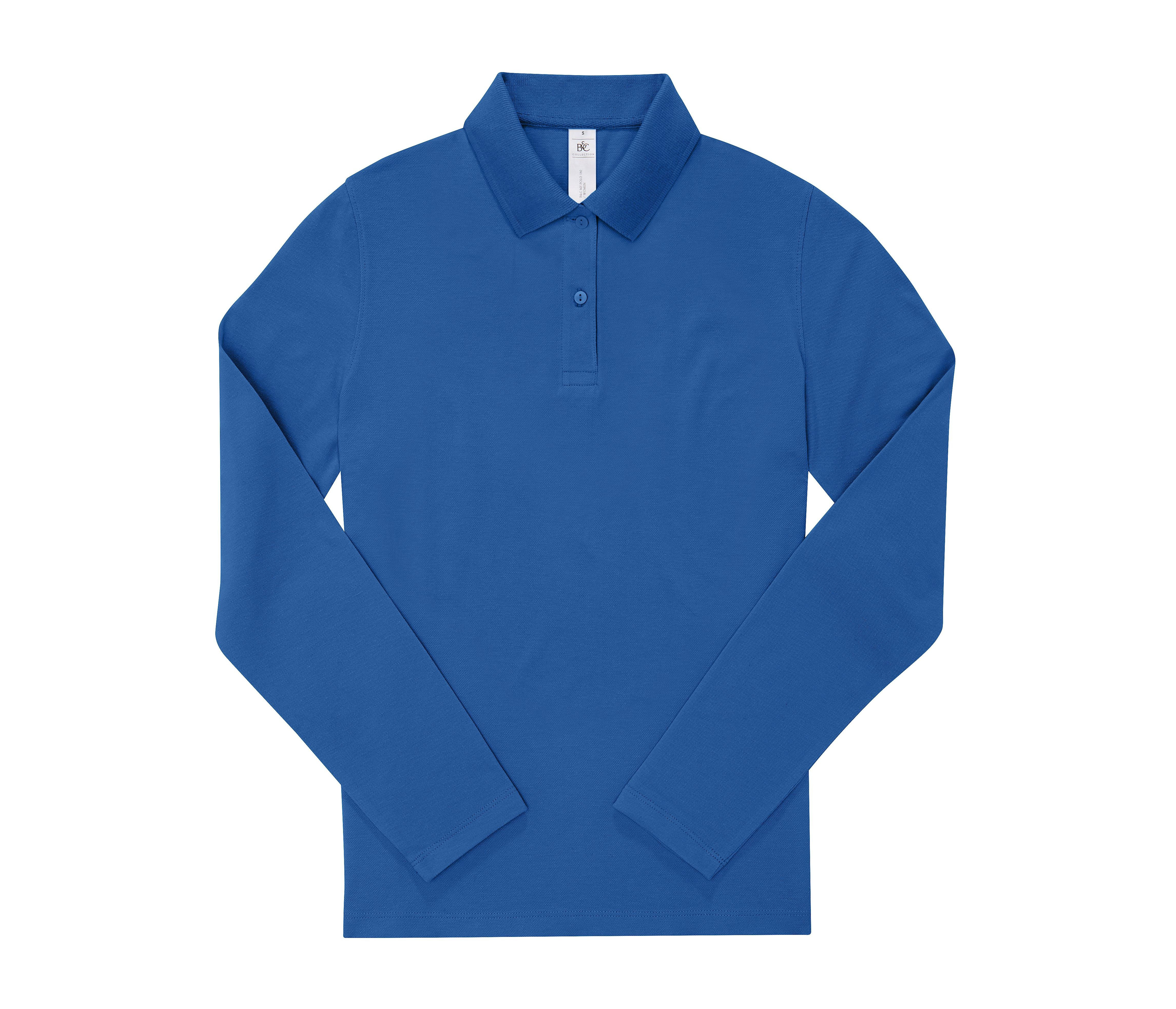 B&C MY POLO 180 LSL/WOMEN