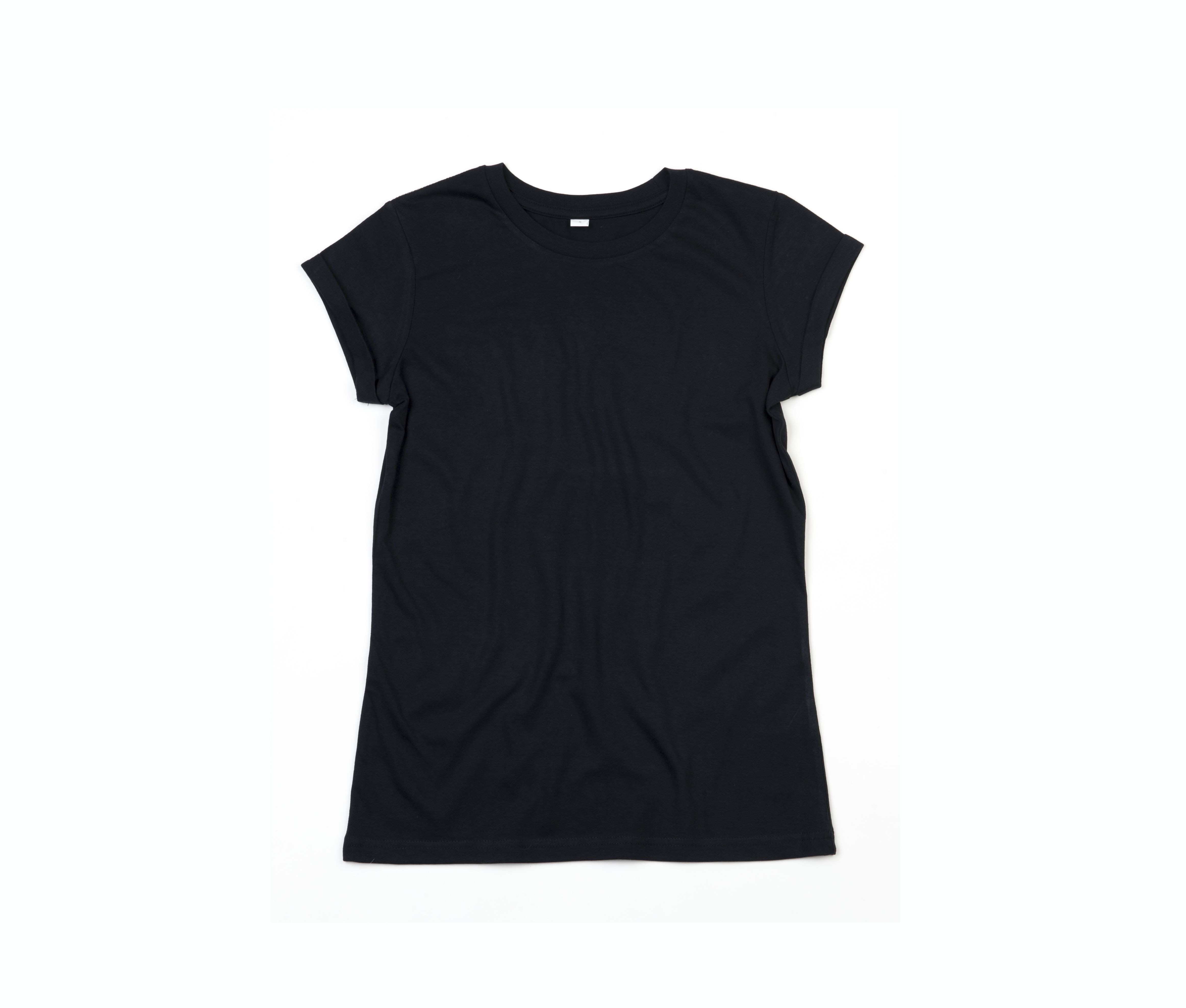 WOMEN'S ROLL SLEEVE T